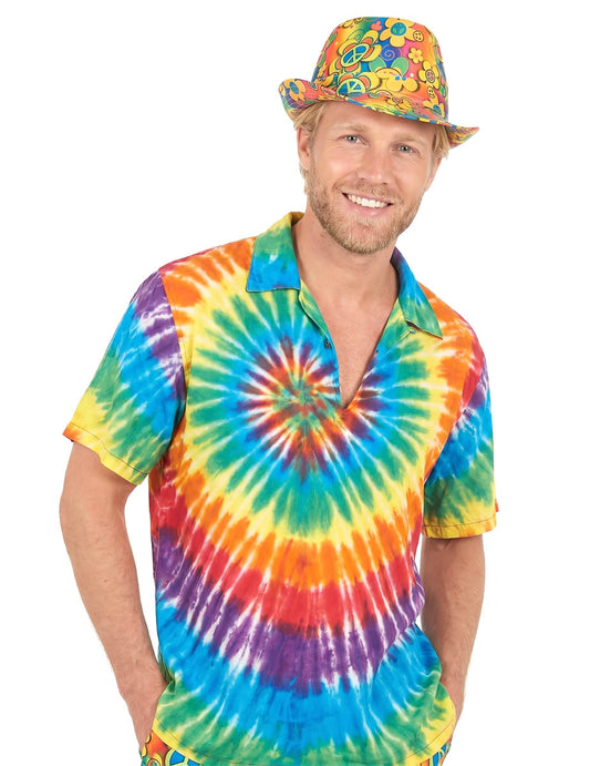 Borsalino Hape Hippie hape за възрастни цвете