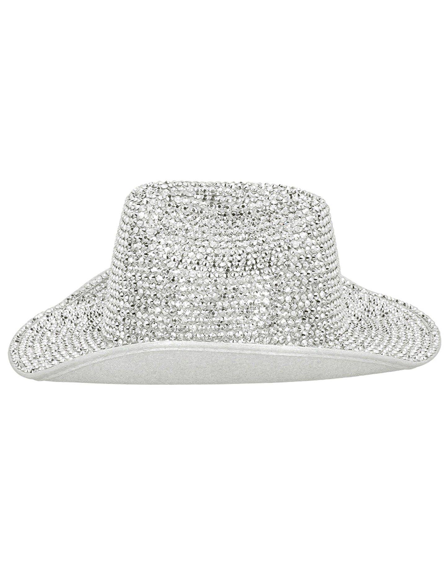 Каубойска шапка за сребърен чисто камък за възрастни