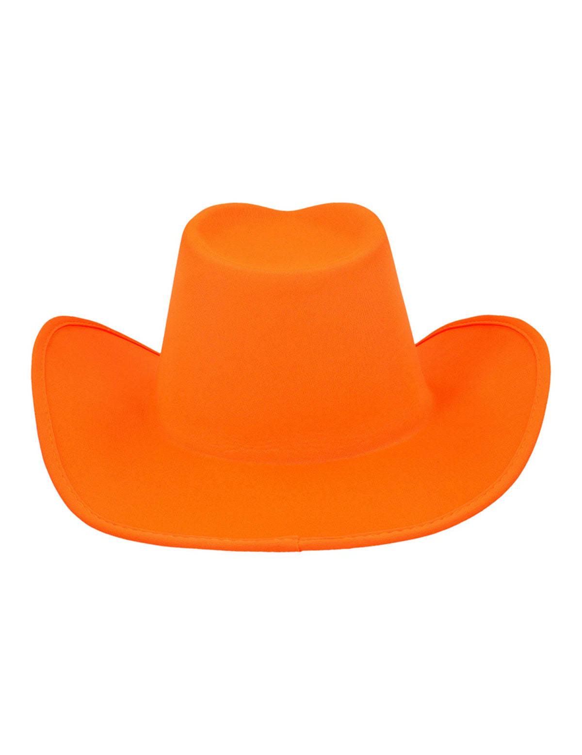Vue de face du chapeau de cowboy pour adulte
