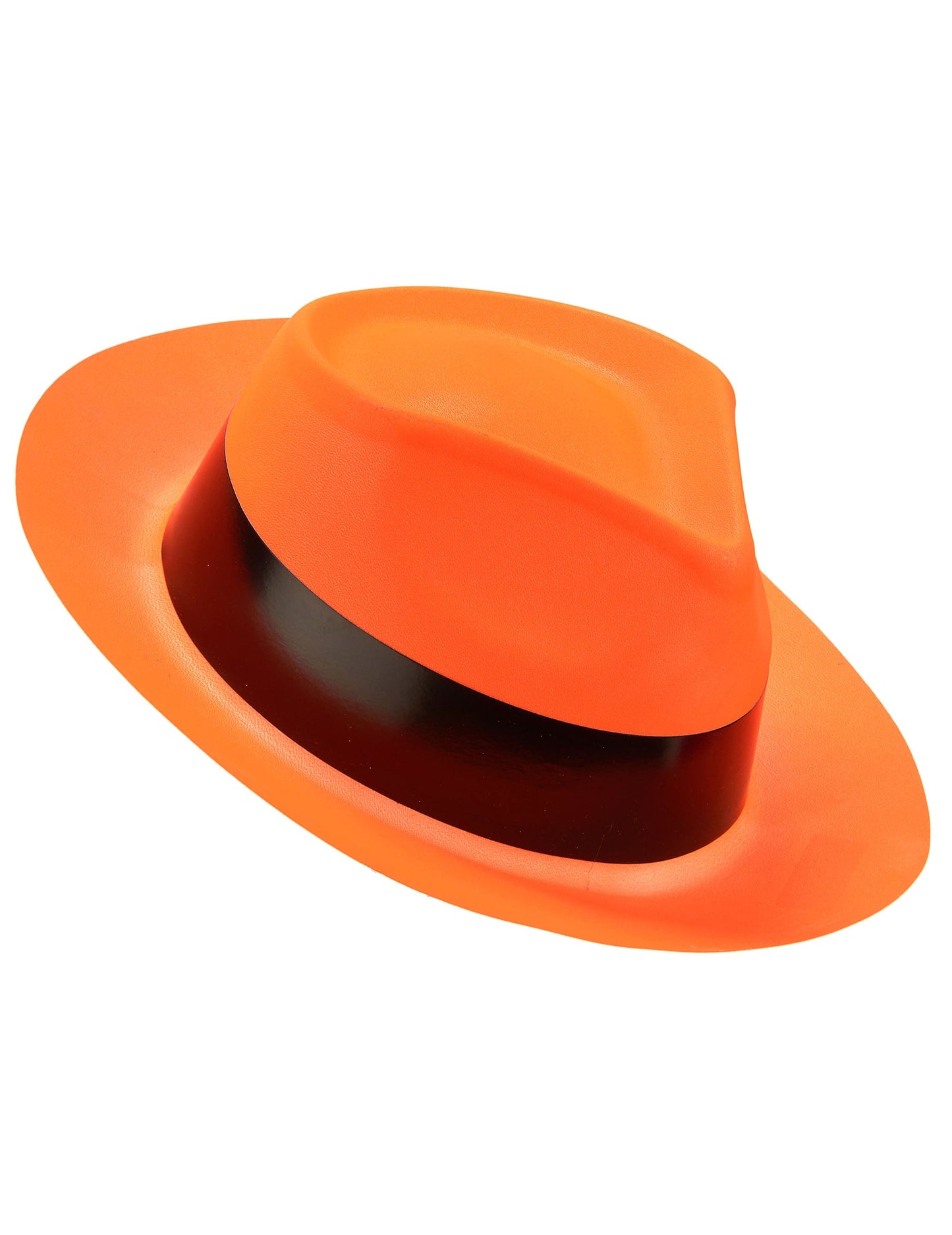 Vue de profil du chapeau gangster