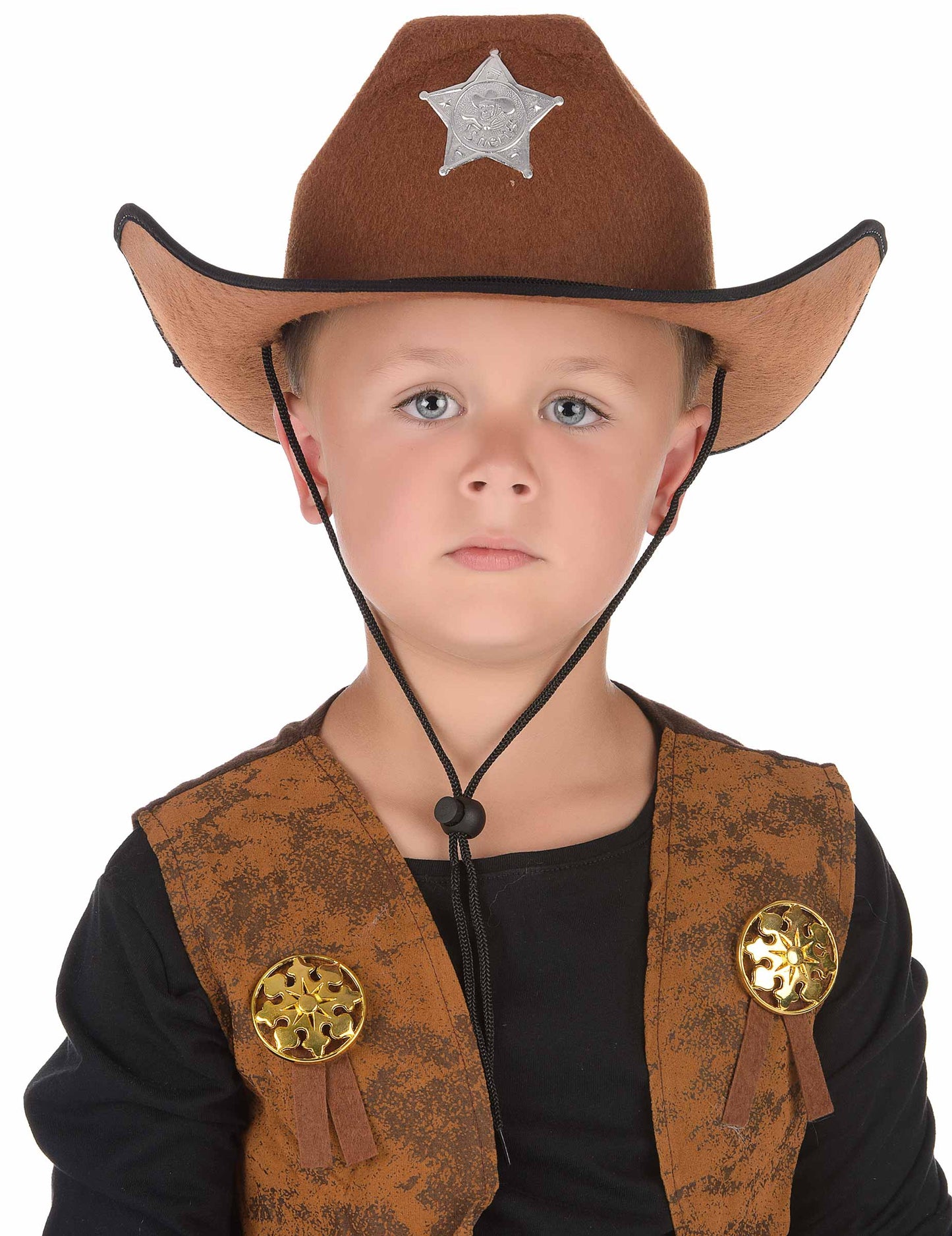 Кафява шапка на Шефрост за деца