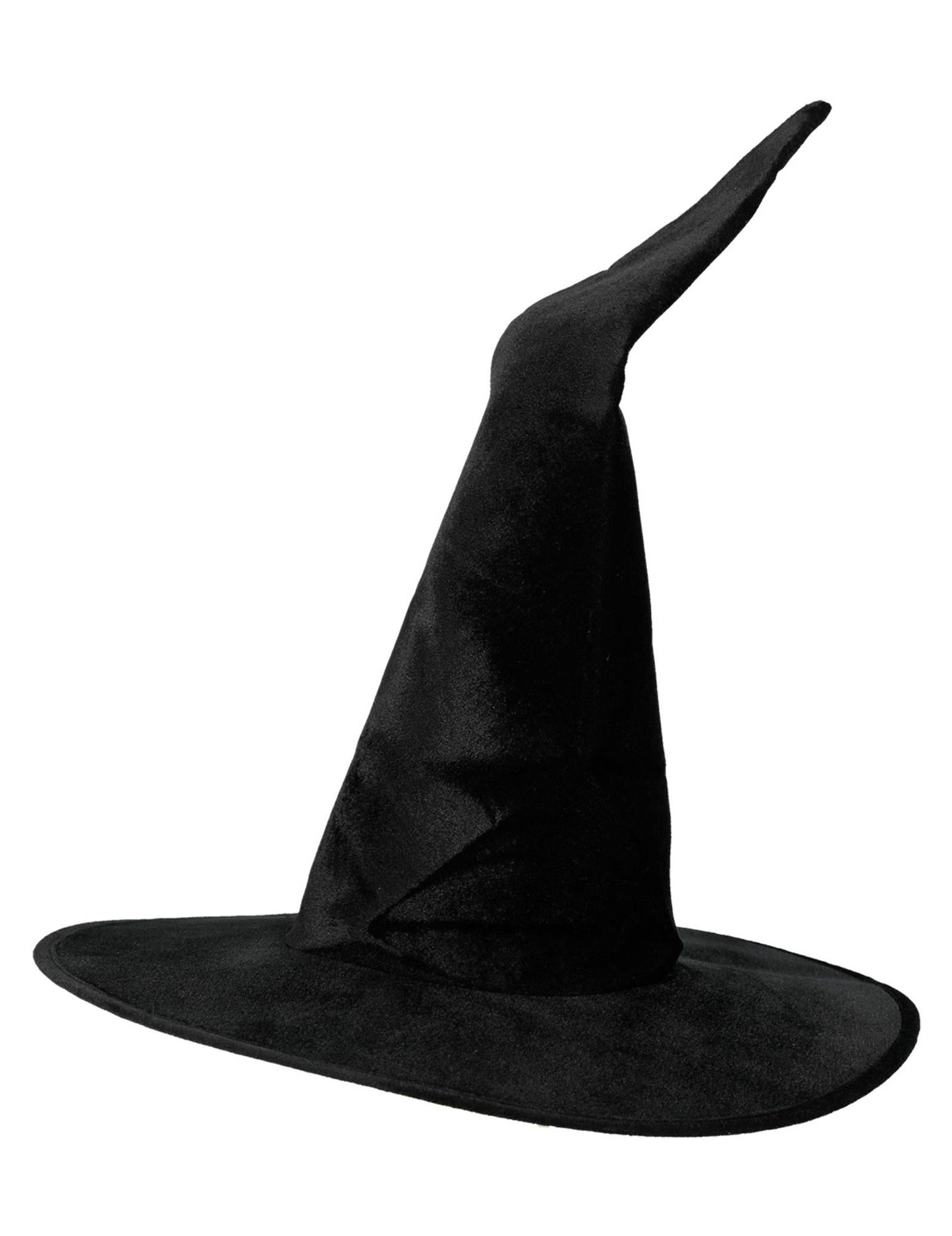 Черна вещица кадифена жена Хелоуин