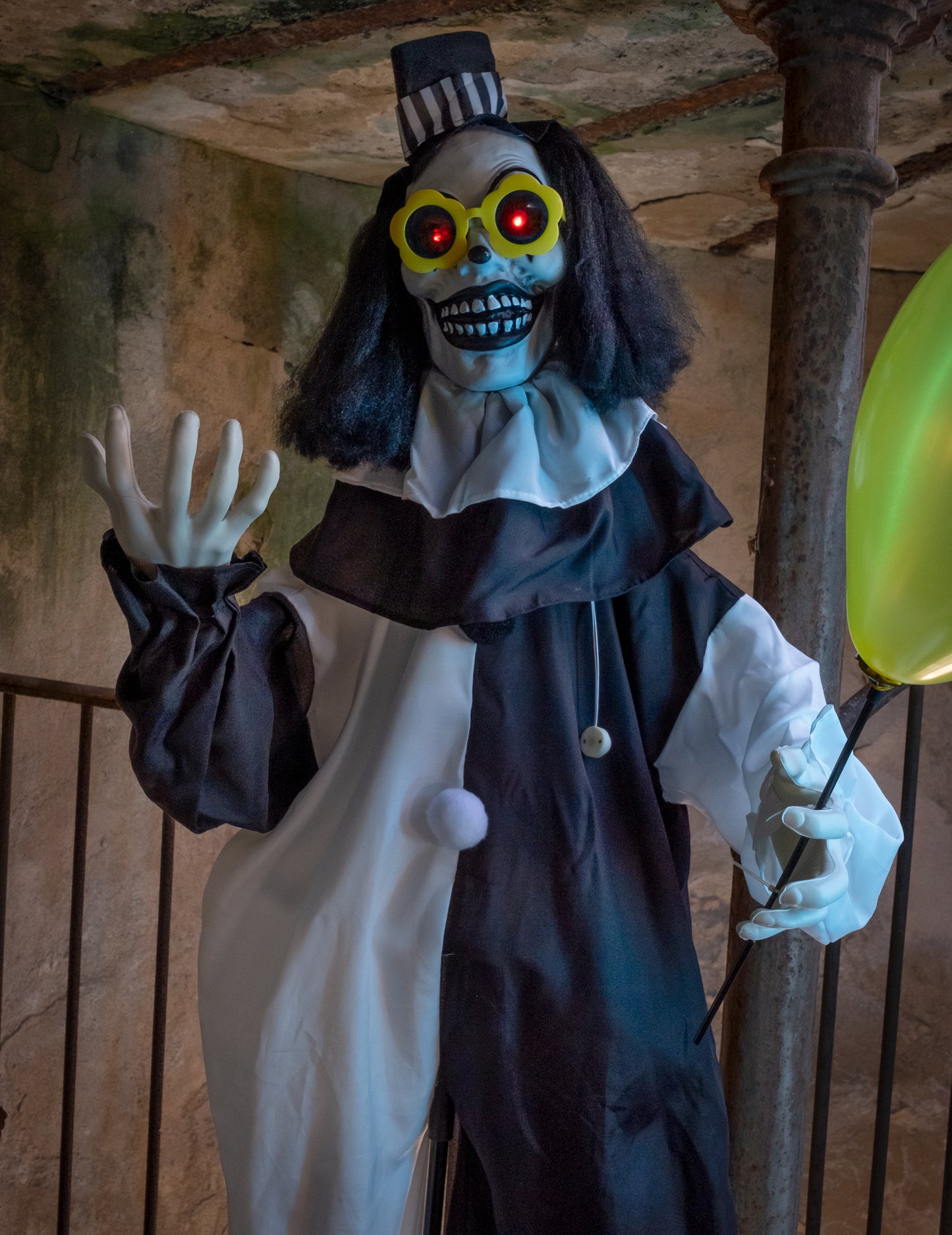 Анимиран страшен клоун 173 cm