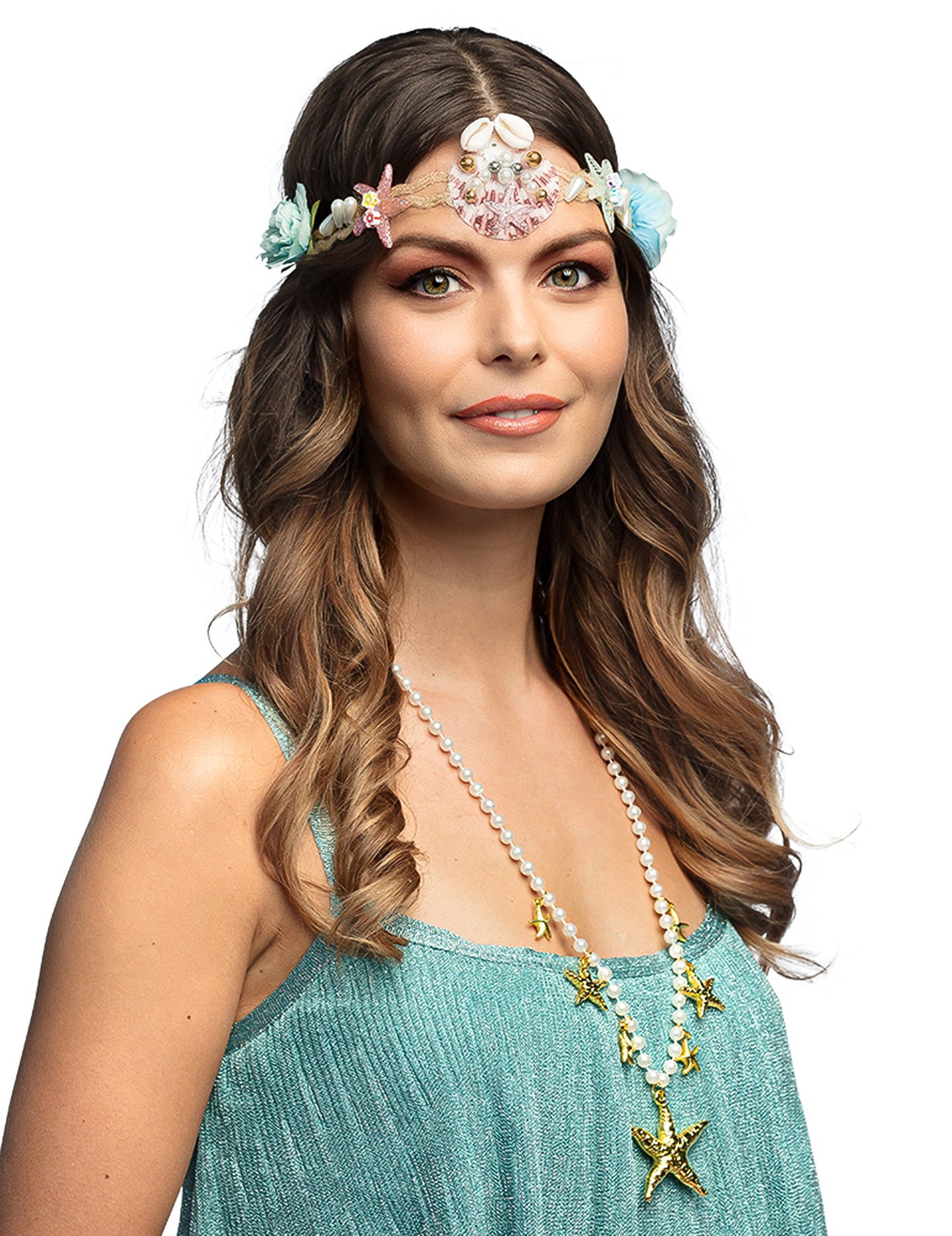 Колие от русалка със звезда