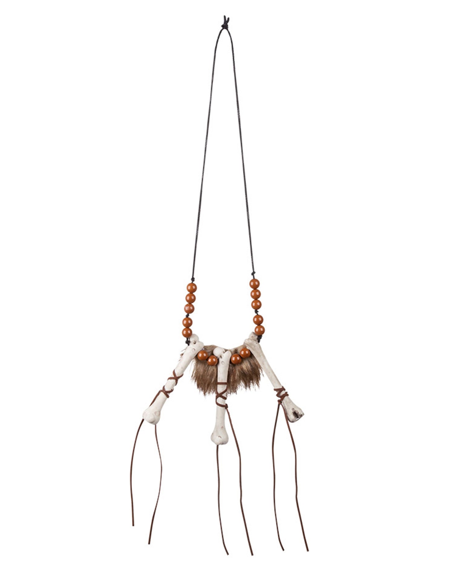 Vue d'ensemble du collier os vaudou