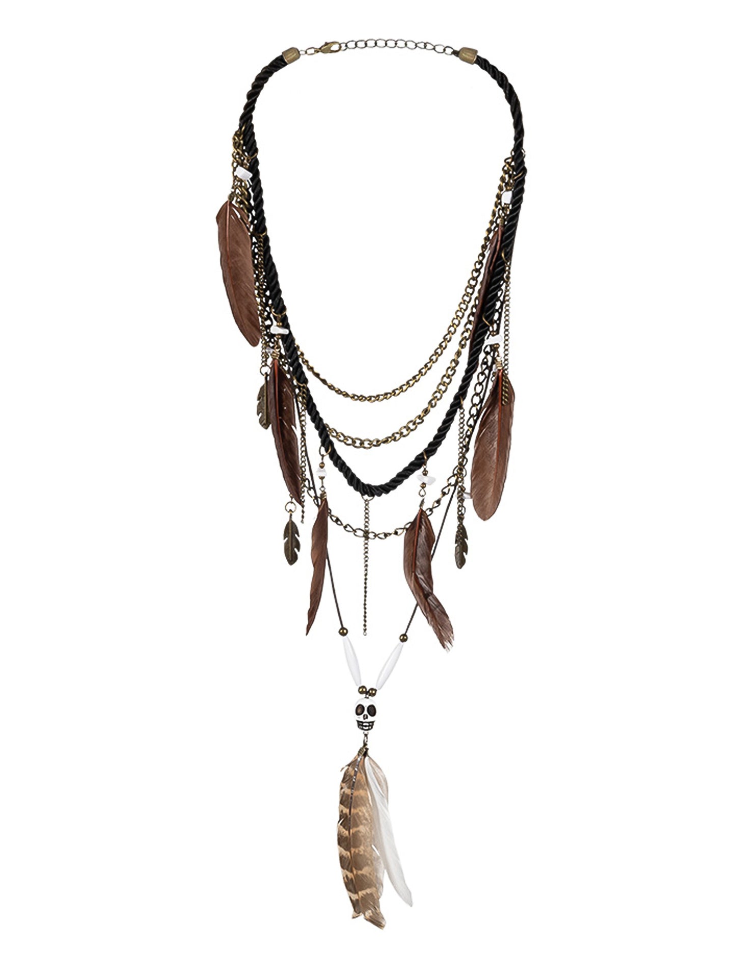 Възрастно пернат колие в Вуду