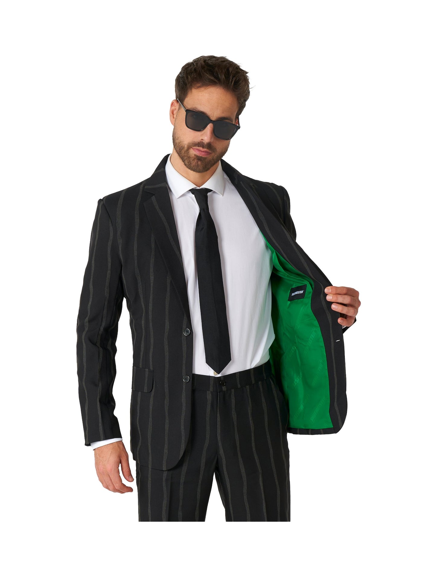 Костюм с фосфоресцентни ивици костюм за възрастни