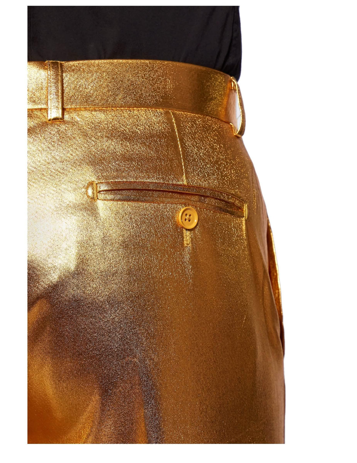 Костюм Mr. Groovy Gold за мъж блестящ златен