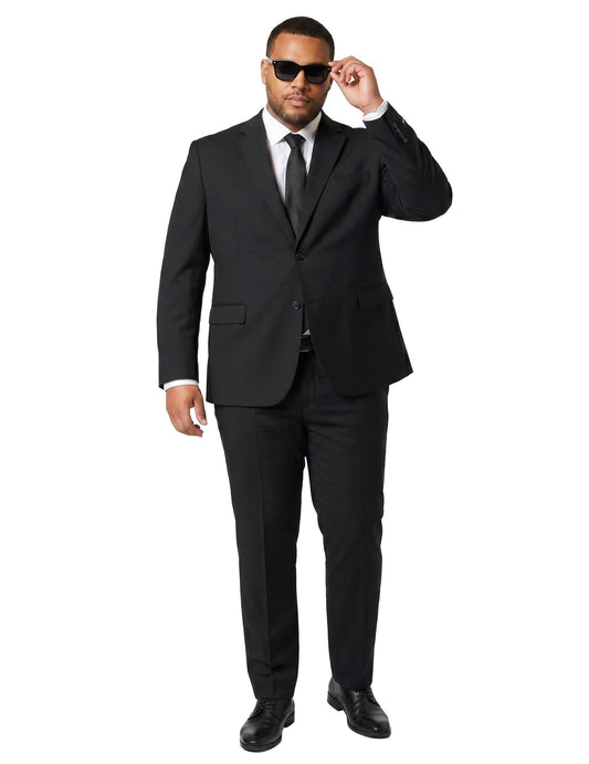 Мъжки черен костюм Suitmeister™ Mr. Solid
