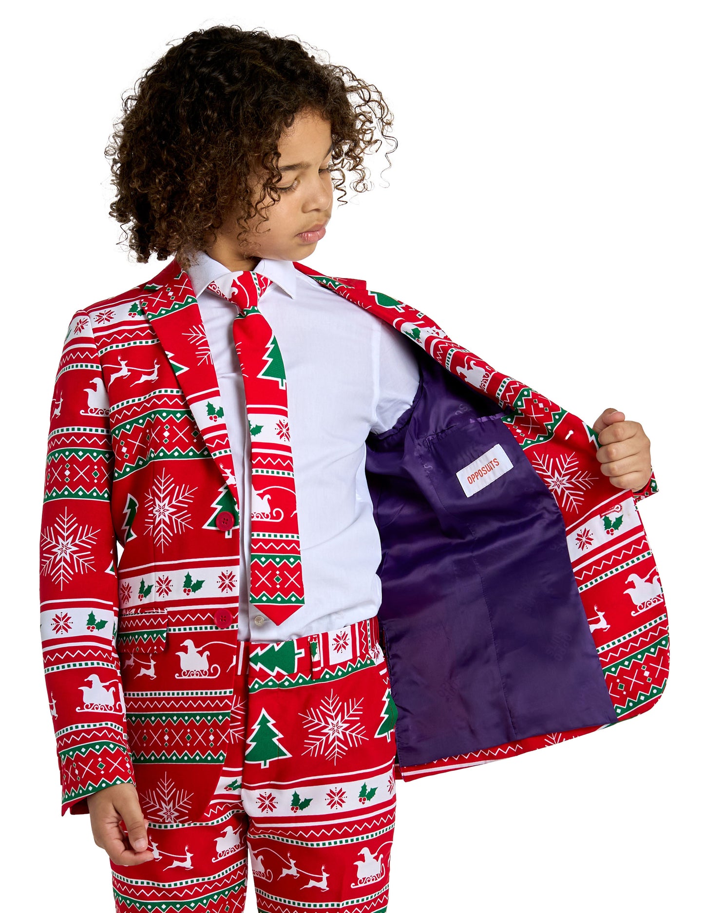 Костюм г -н Winterwonderland Противоположни подрастващи