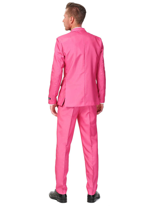 Мъжки костюм Mr. Solid в розово Suitmeister™
