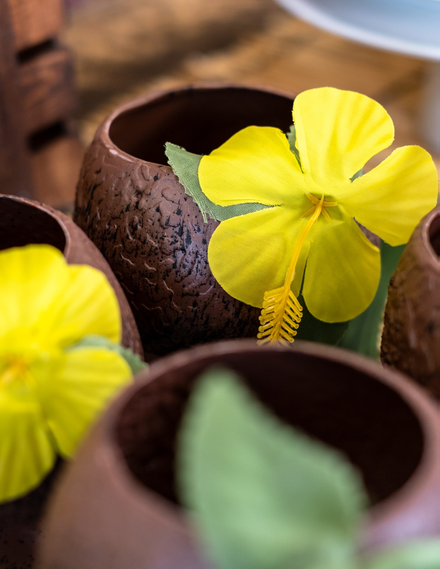 Тропичен кокос на Хавайската чаша