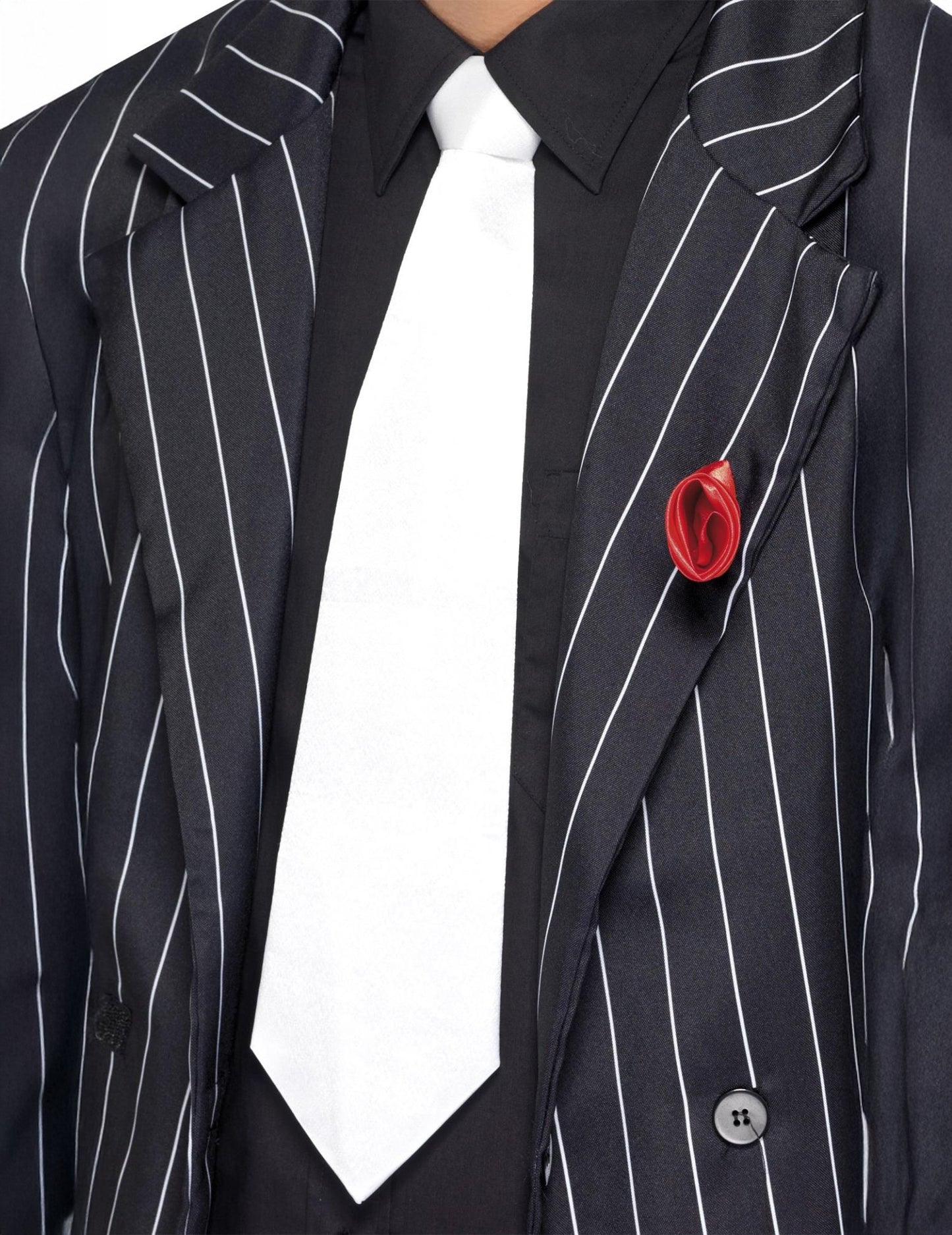 Бял гангстерски вратовръзка