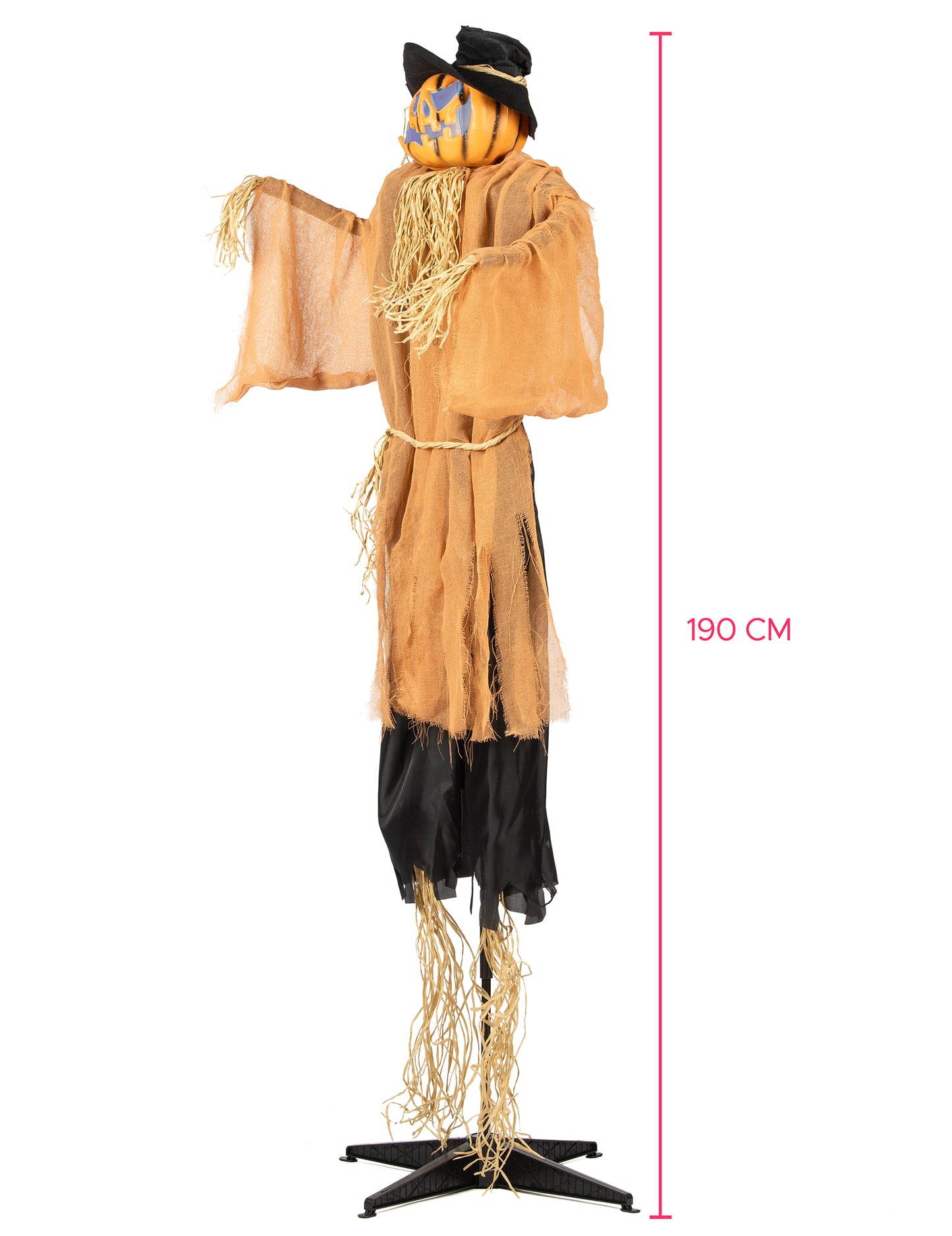 Анимирана декорация Зла тиква 190 cm