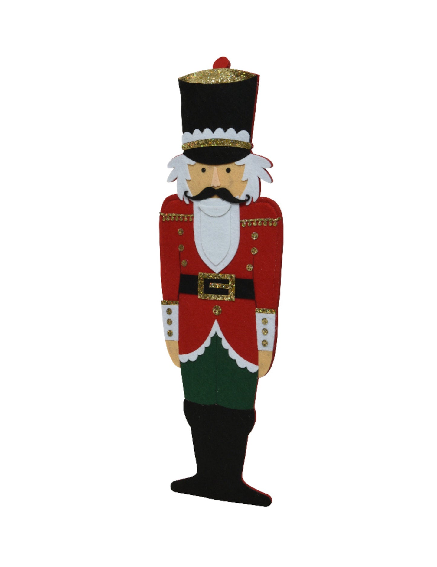 Декорация от филц с лешникотрошачката 90 cm войник да бъде отстранен от работа