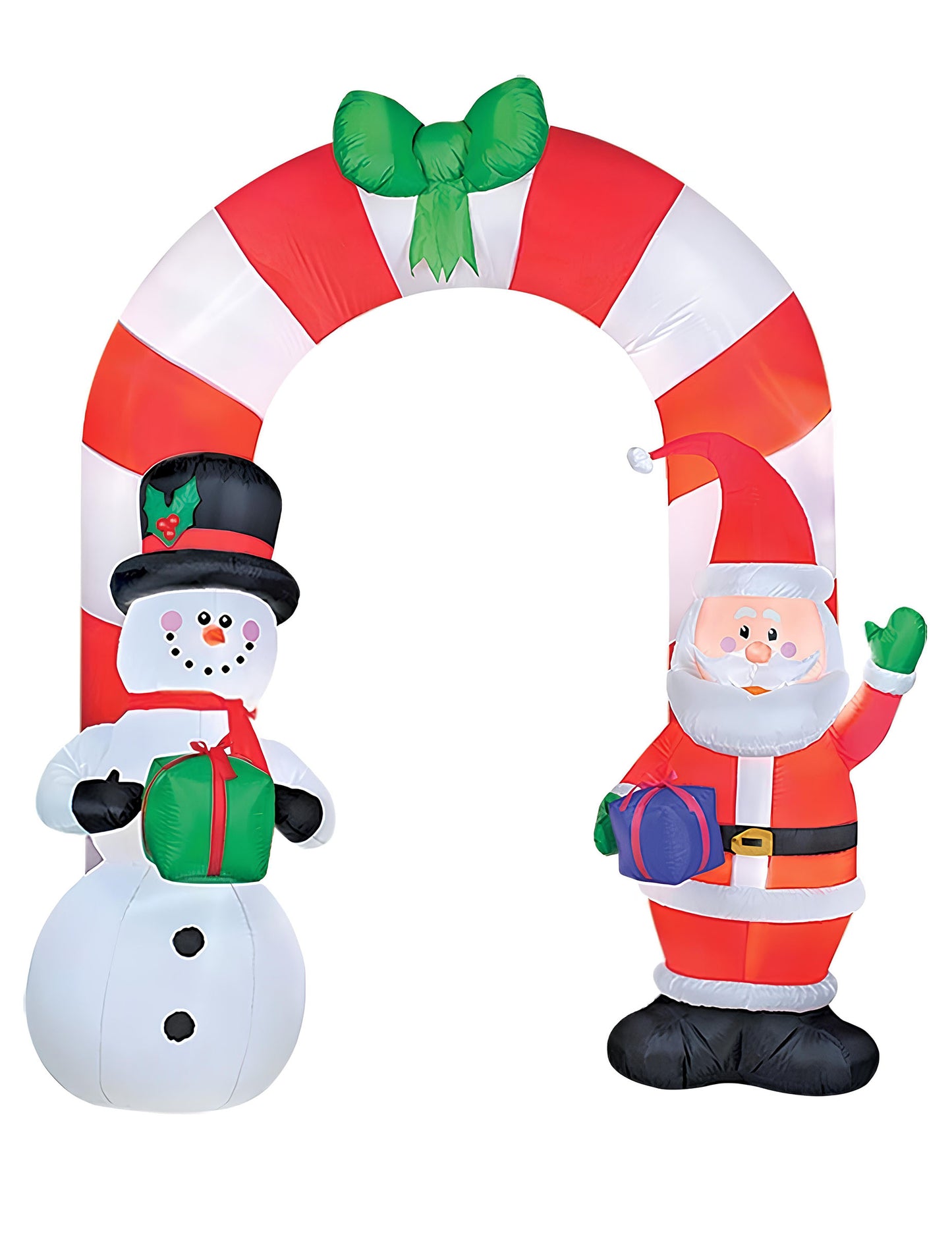 240 см светеща надуваема коледна арка