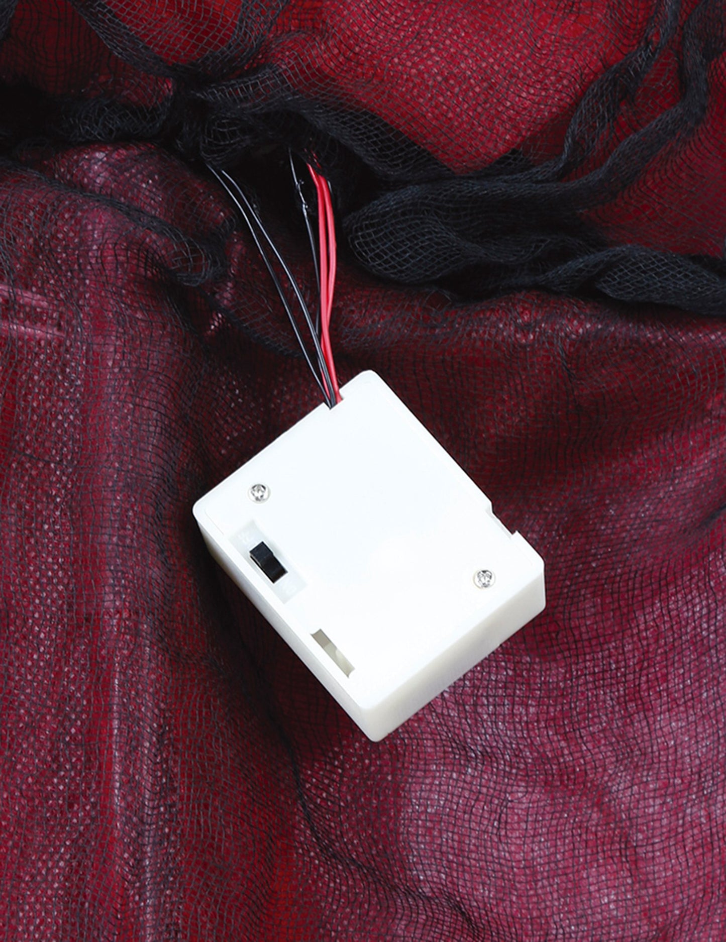 Червена скелетна светлина и звукова декорация 195 cm