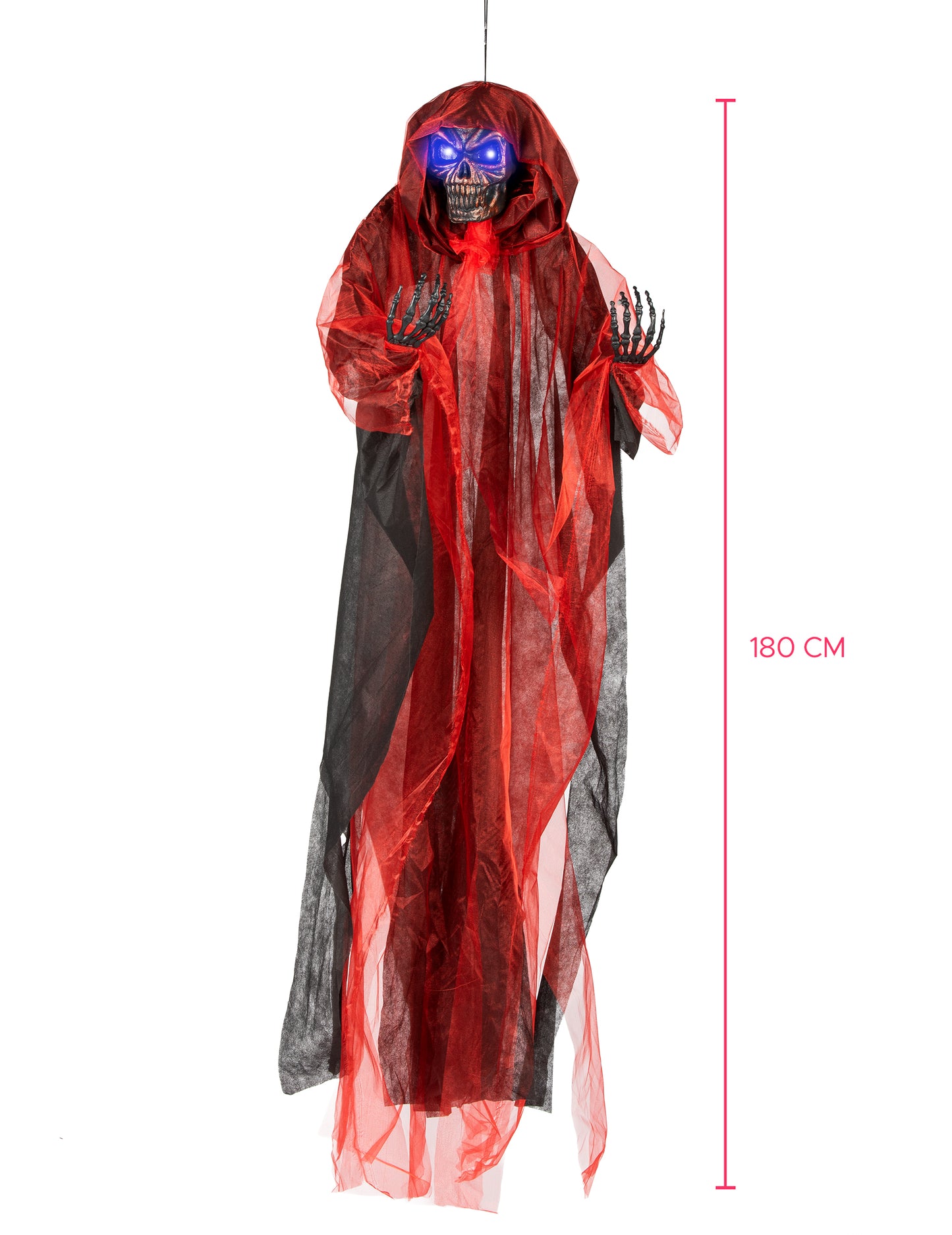 Червен демон Висяща украса 180см