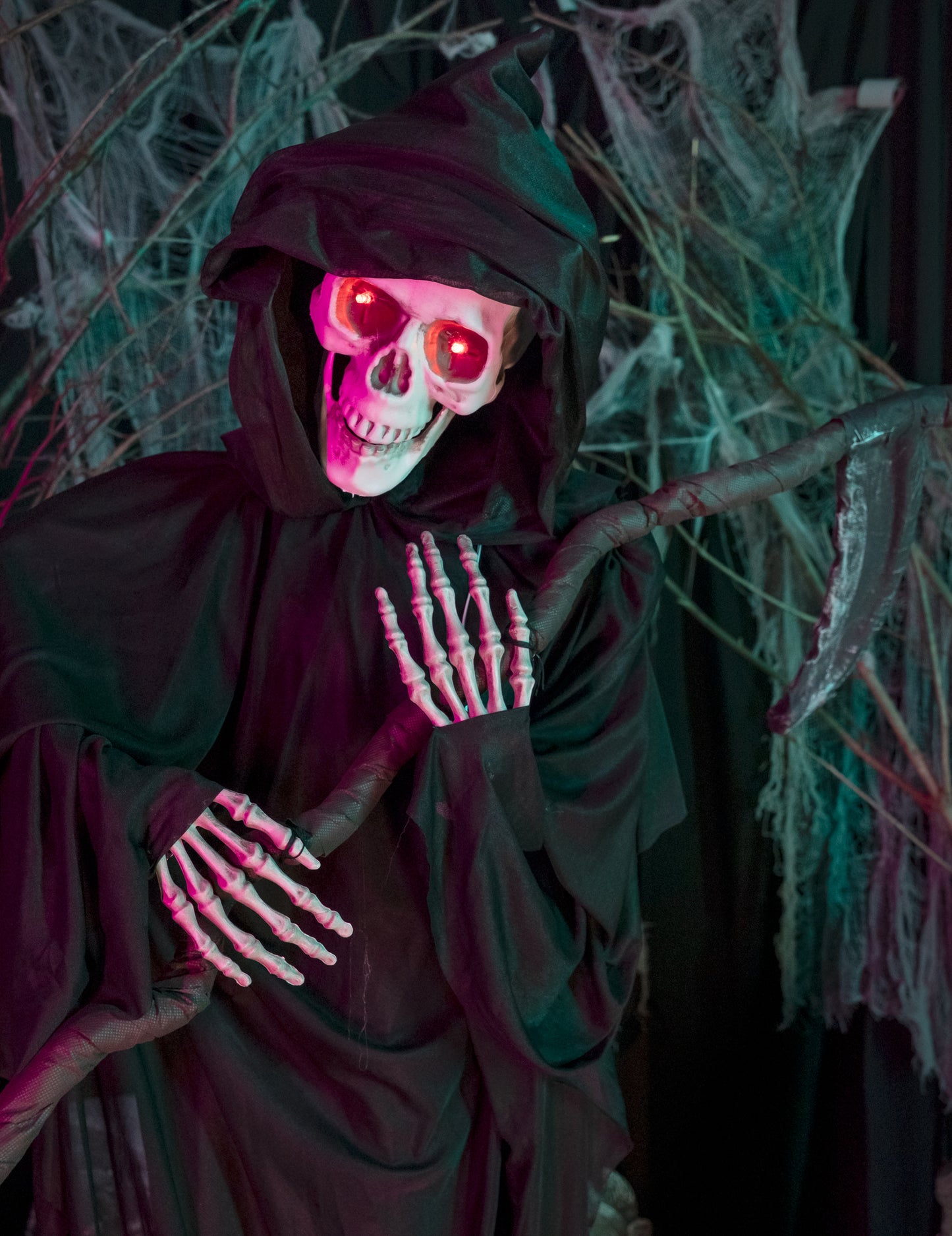 Декорация с жътвар, стояща 183 см