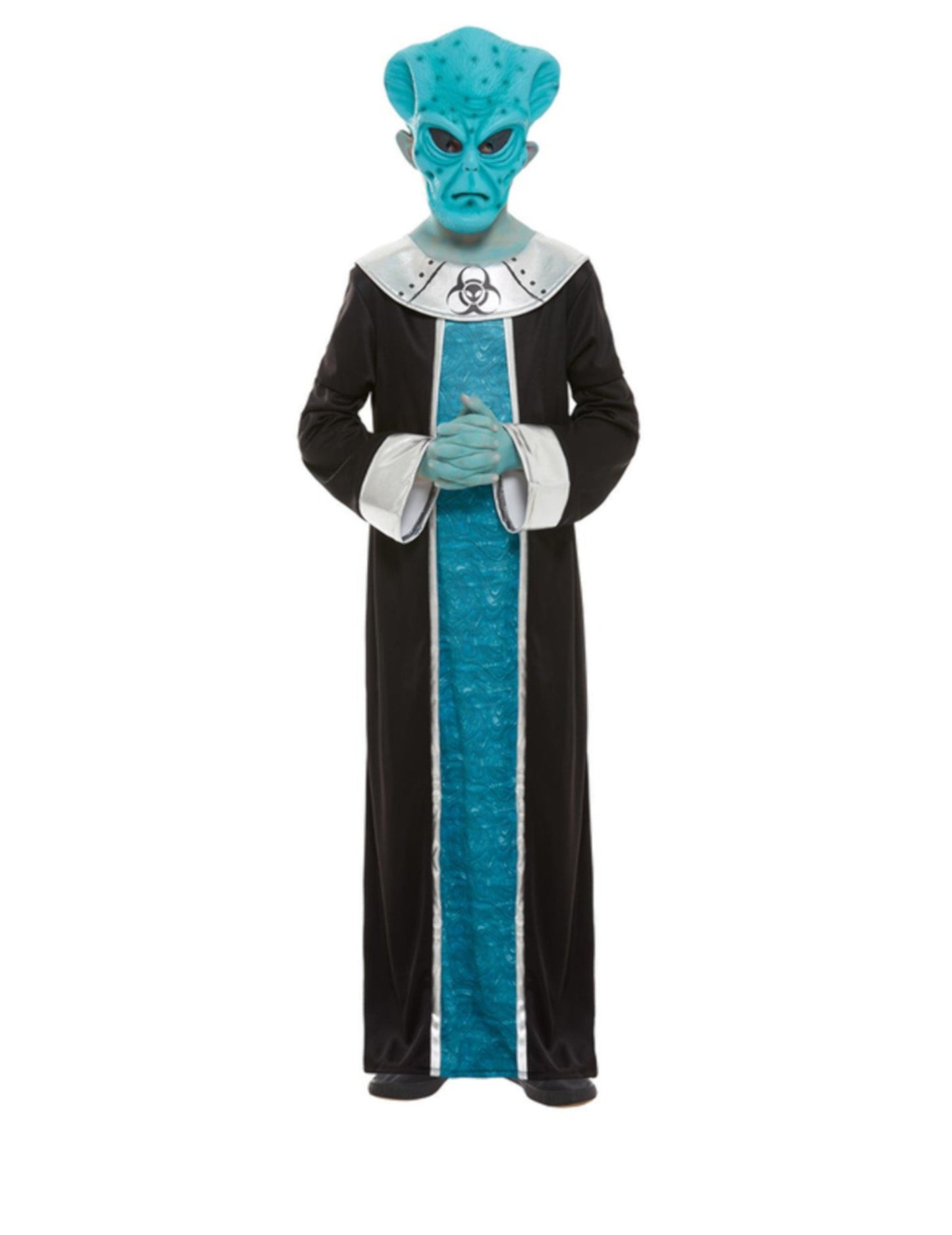 Синьо момче син костюм