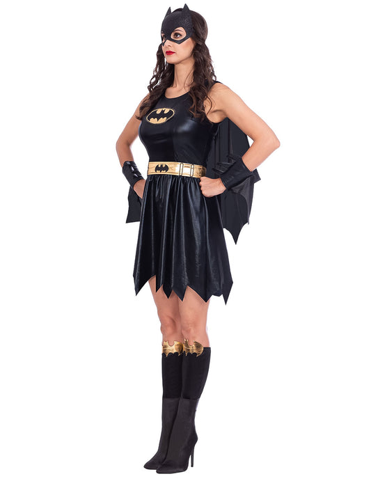 Vue de profil du déguisement Batgirl™ classique