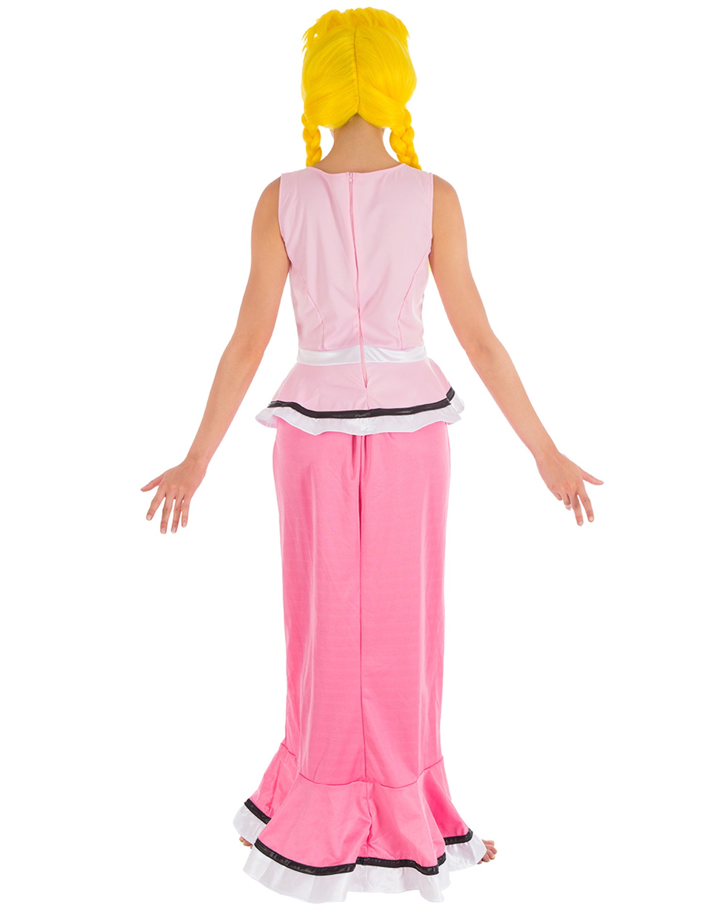 Vue de dos du déguisement Bonemine Astérix et Obélix pour adulte