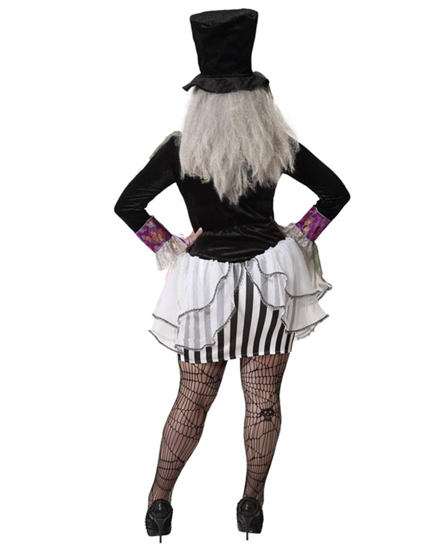 Костюм за тъмна шапка жена