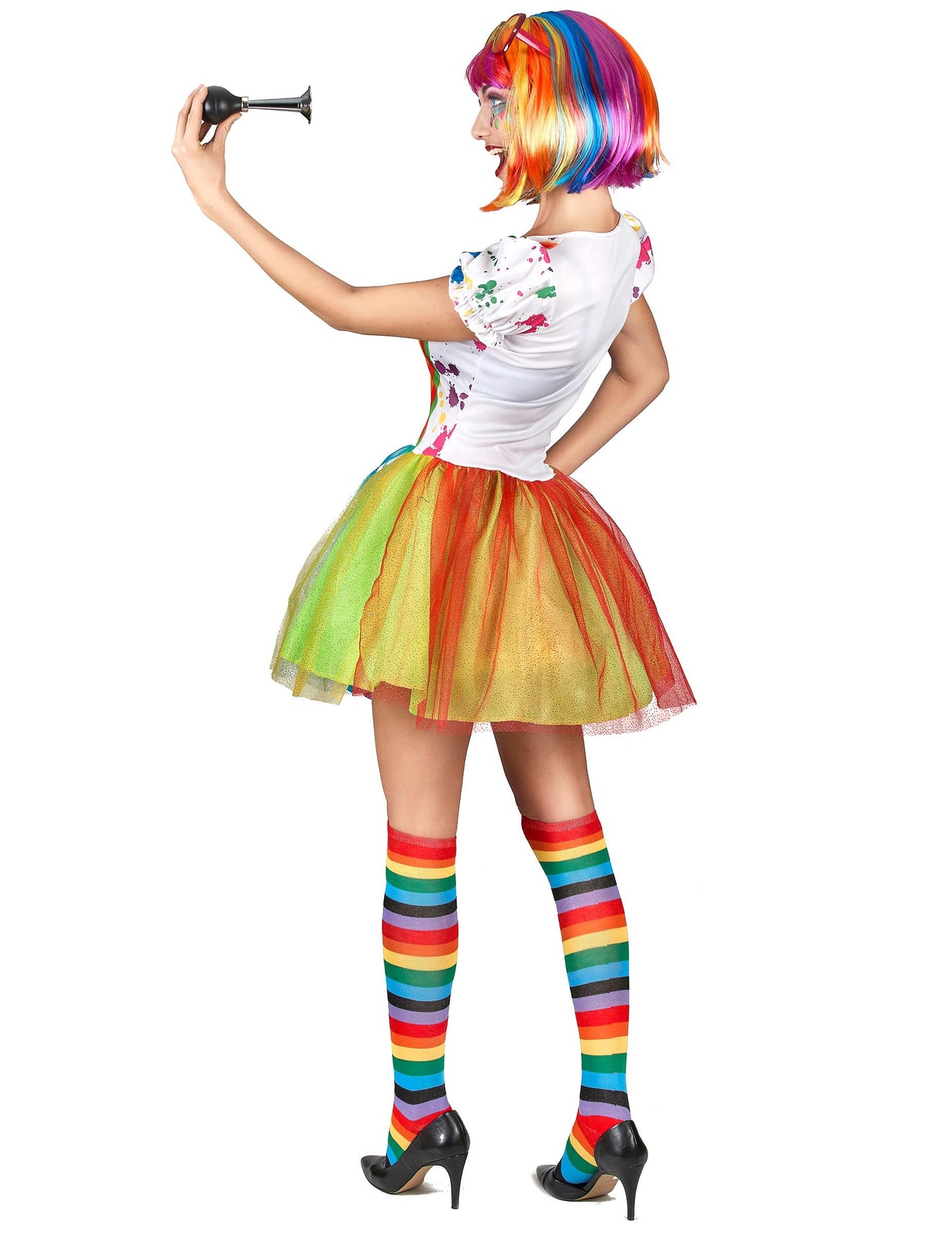 Многоцветна женска костюм за рисуване