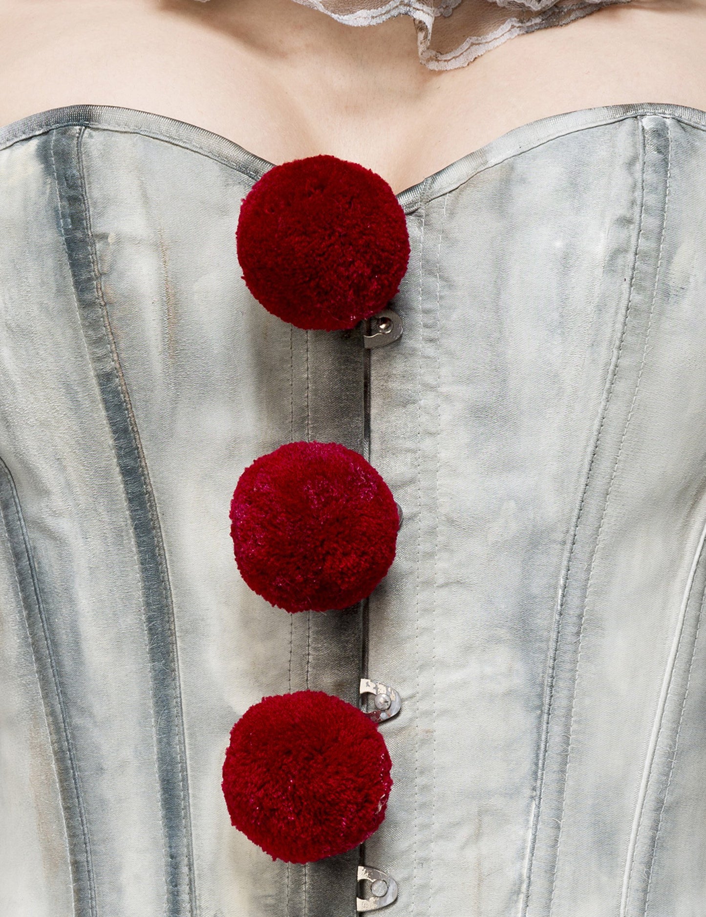 Ужасяваща секси клоун луксозна жена маскировка