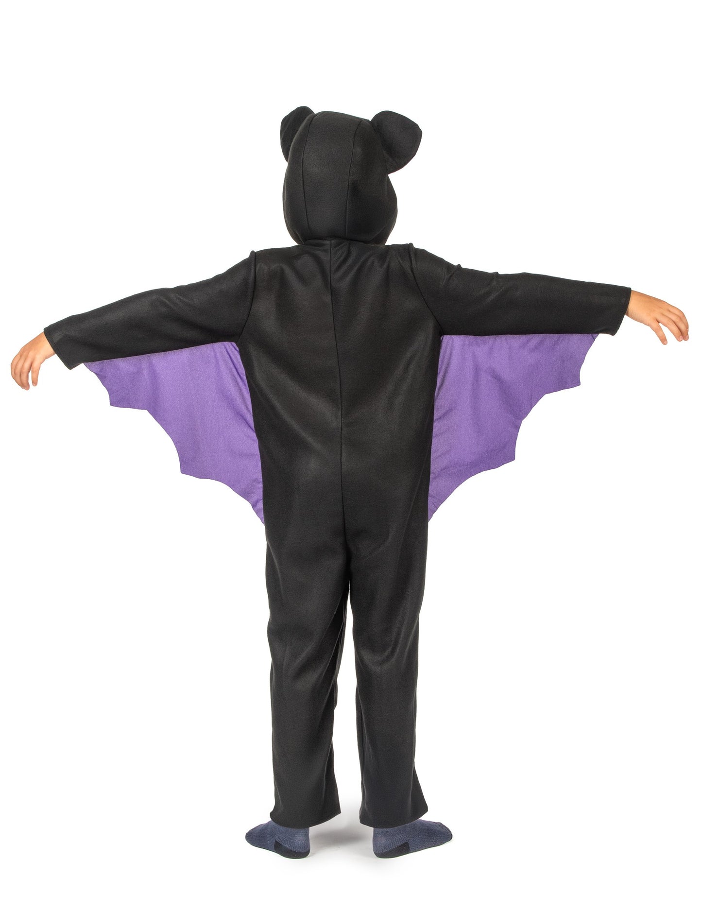 Черно и лилаво момче комбиниране на костюм