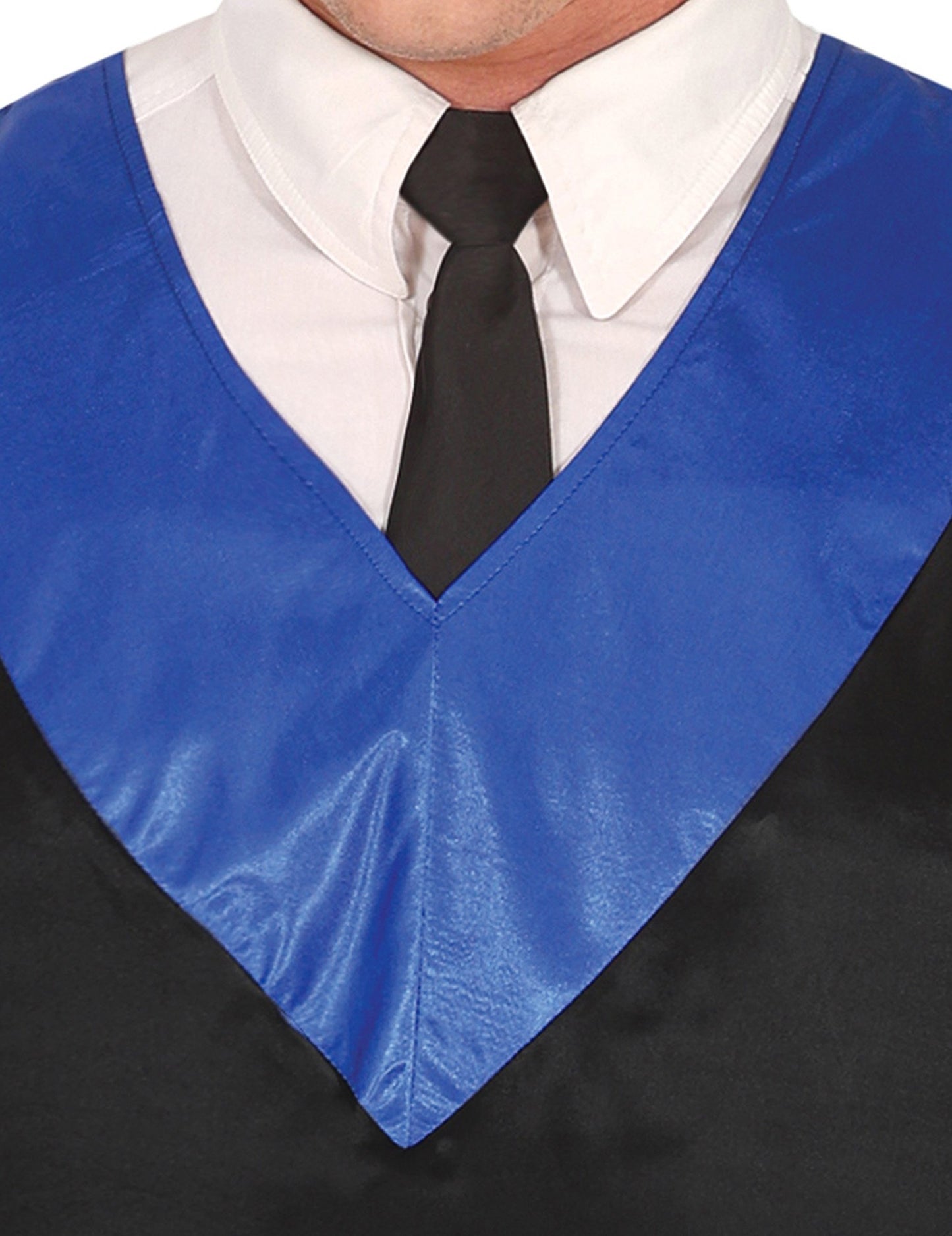 Син и чернокожен костюм за възрастни