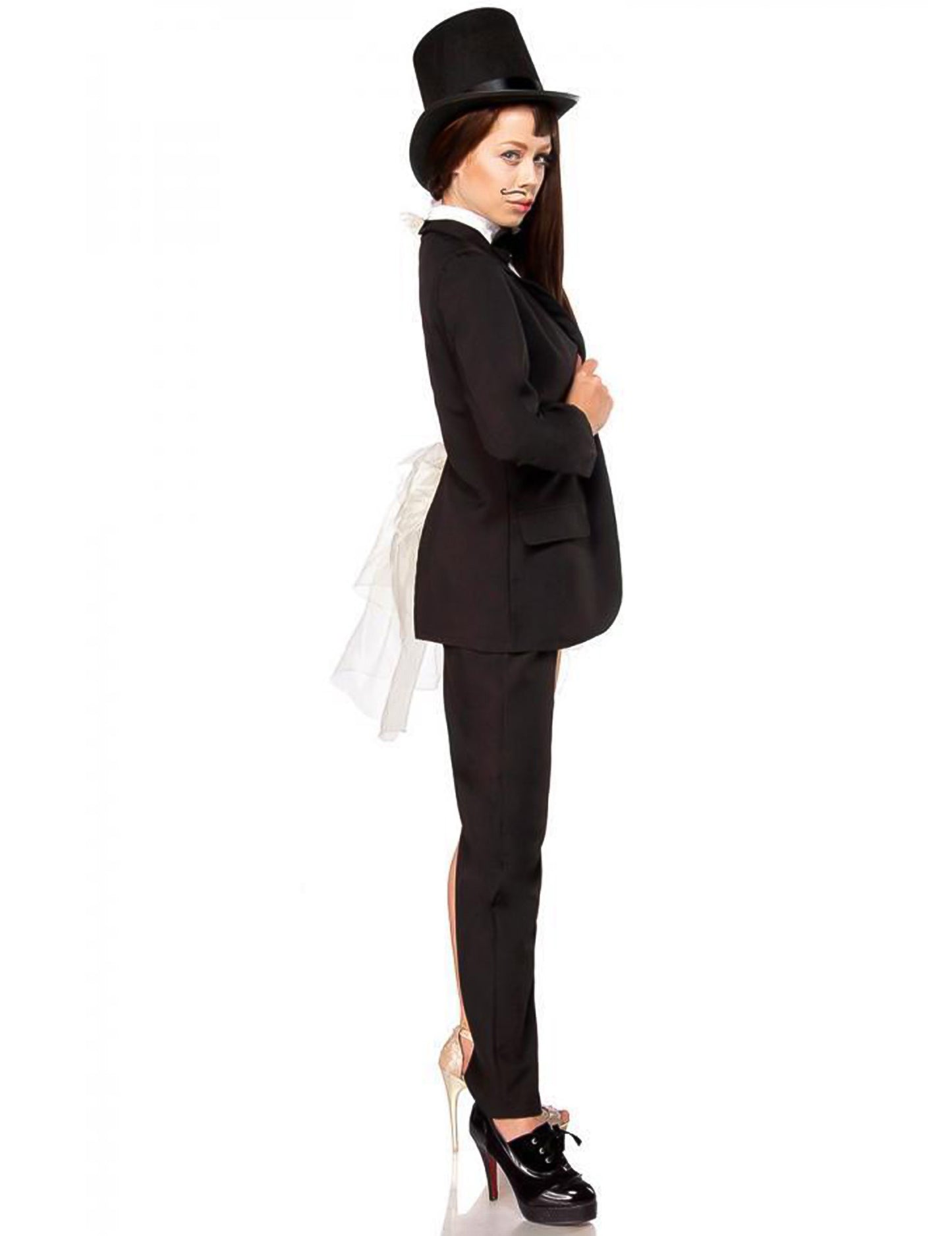 Двойна двойна игра двойна и бяла луксозна маскировка за възрастни