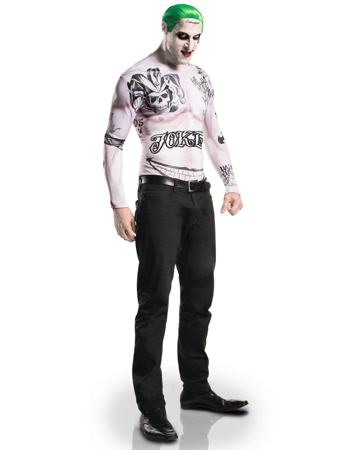 Костюм и грим на Жокера Suicide Squad™ за възрастни