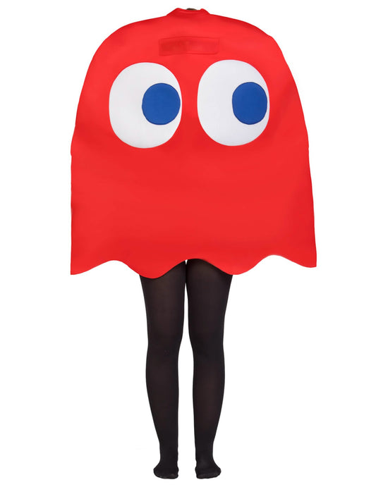 Vue de face du déguisement de Fantôme Blinky - Pac-Man