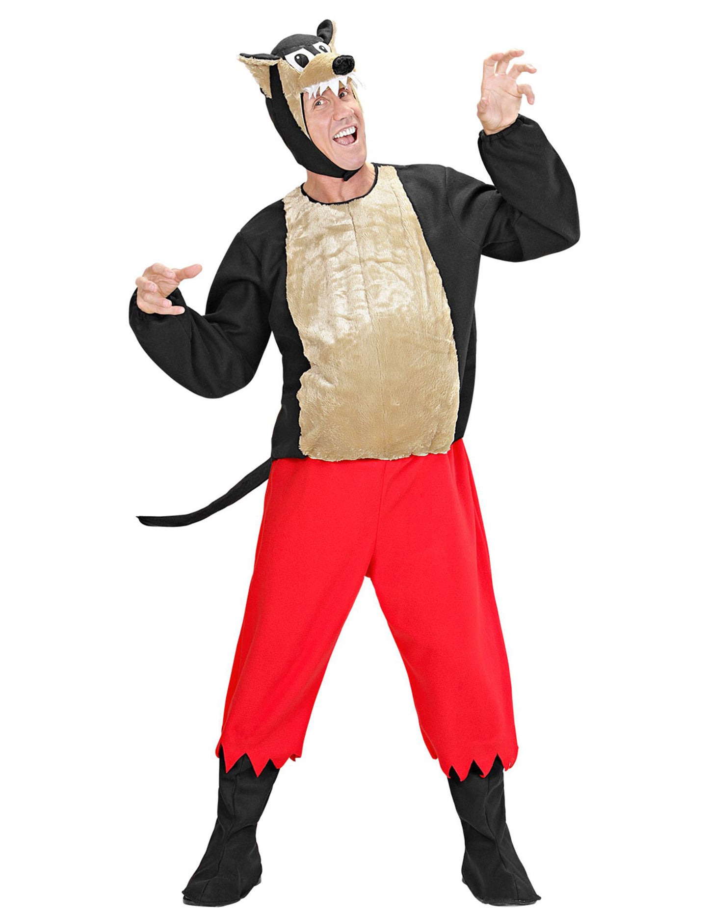 Голям костюм за възрастни вълци