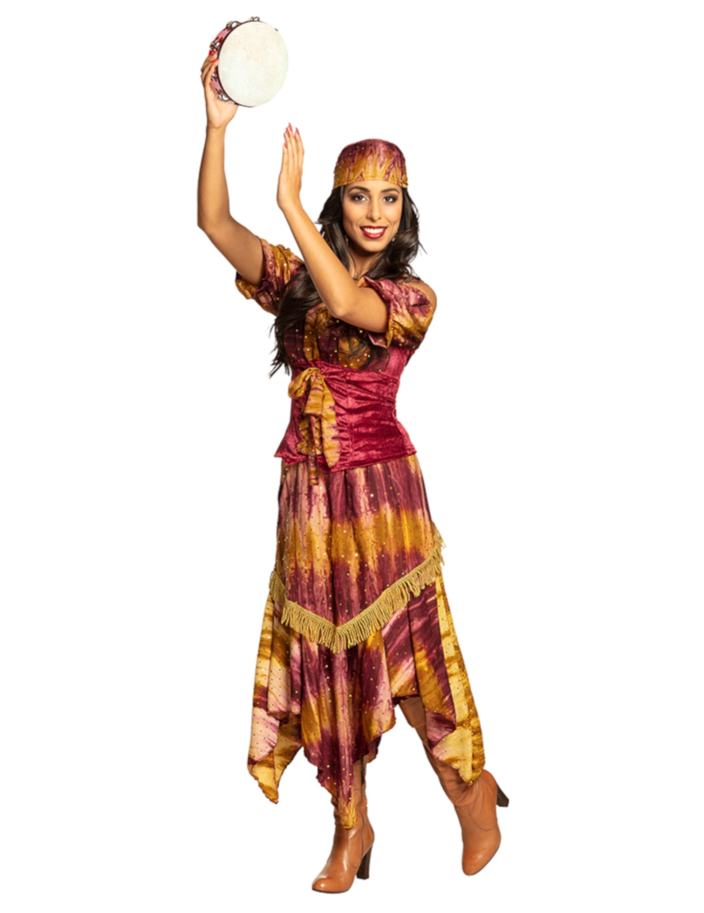 Женски цигански костюм