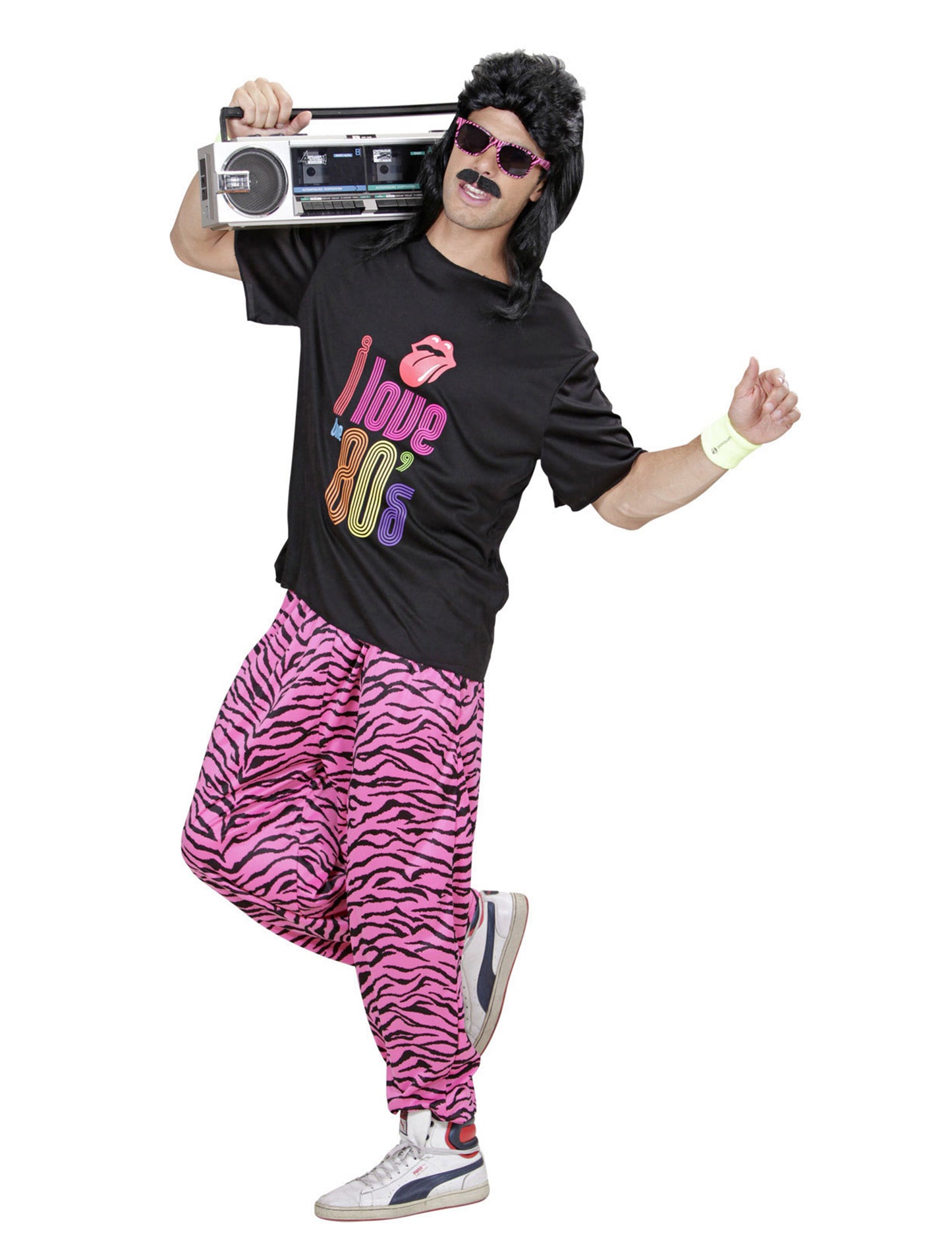 Джогинг маскировка обичам мъж с големи размери 80 -те