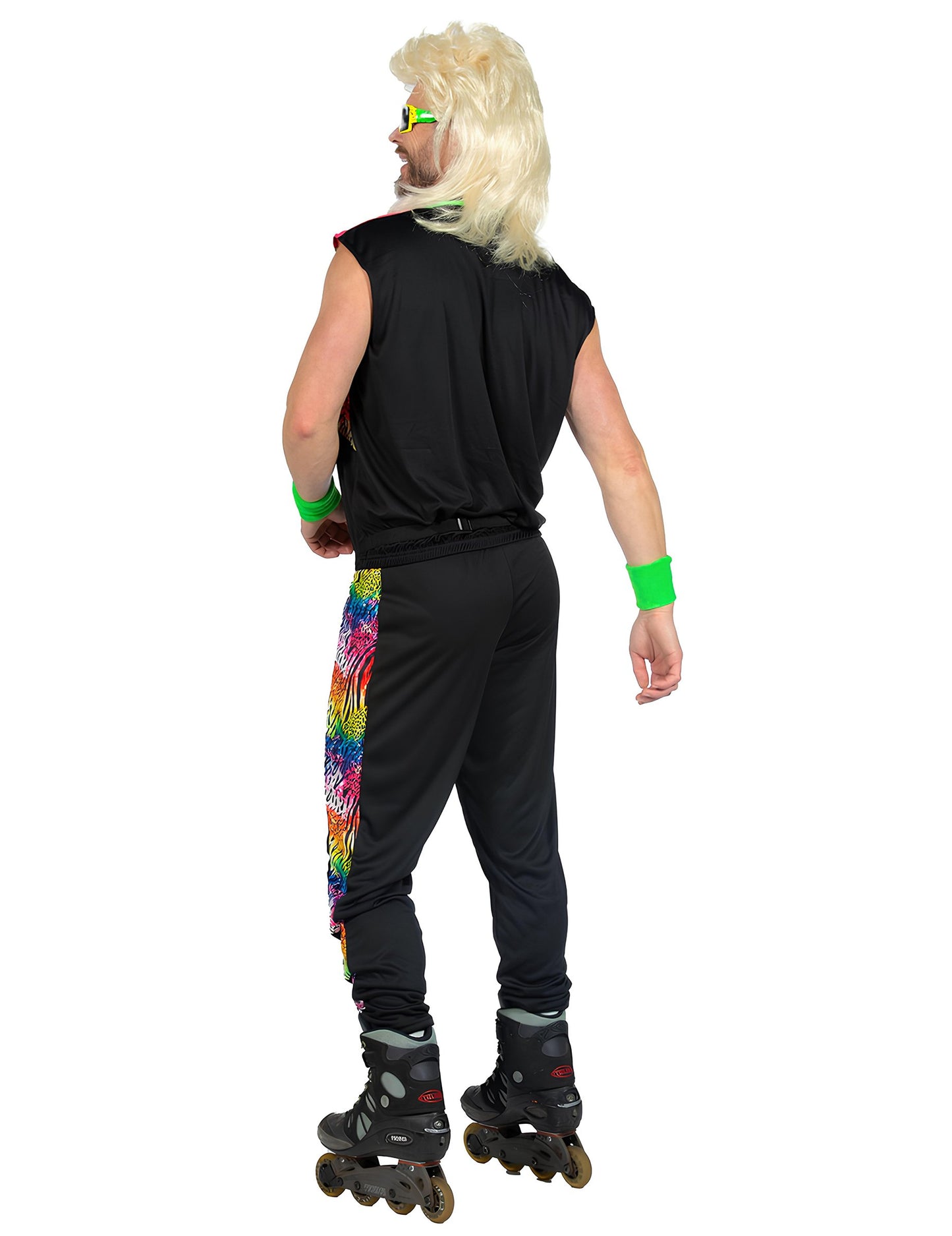 Кичозен костюм от 80-те години за мъж