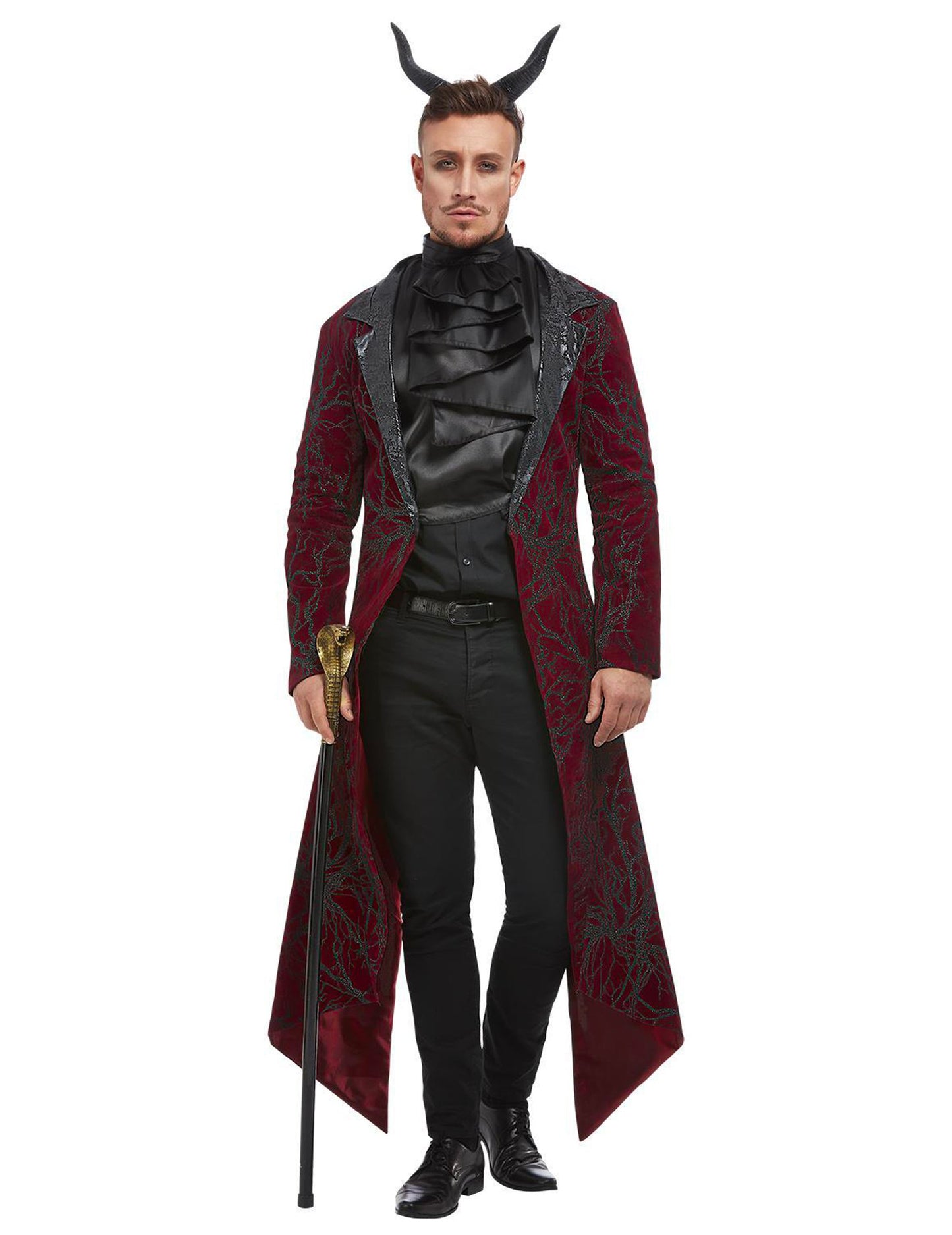 Луксозен дяволски мъжки костюм