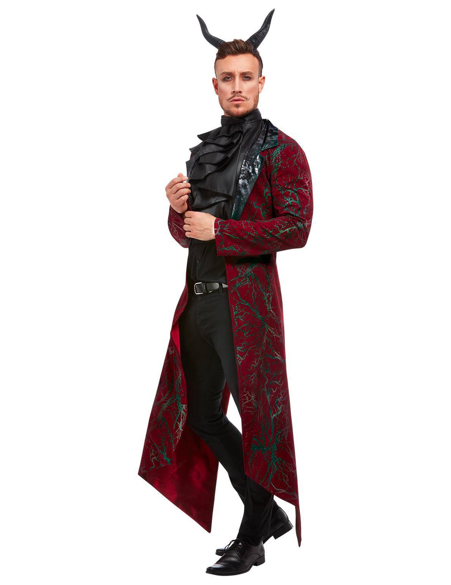 Луксозен дяволски мъжки костюм