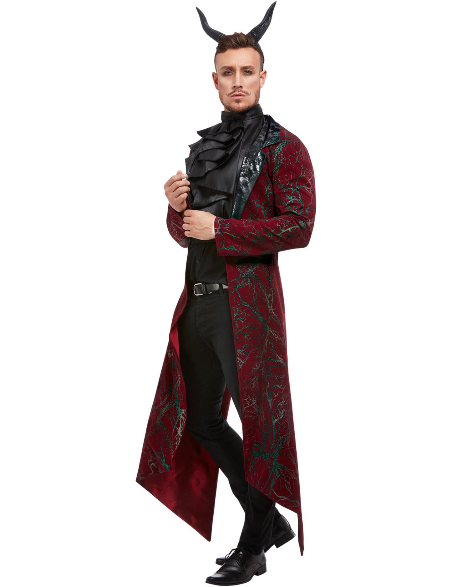 Луксозен дяволски мъжки костюм