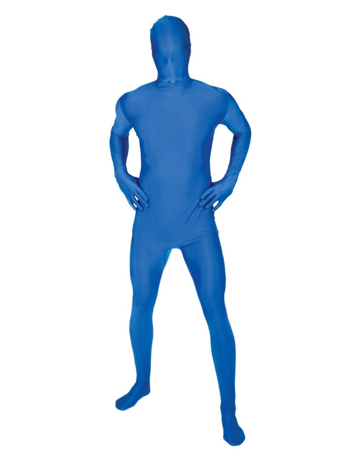 Син костюм за възрастни M Suit