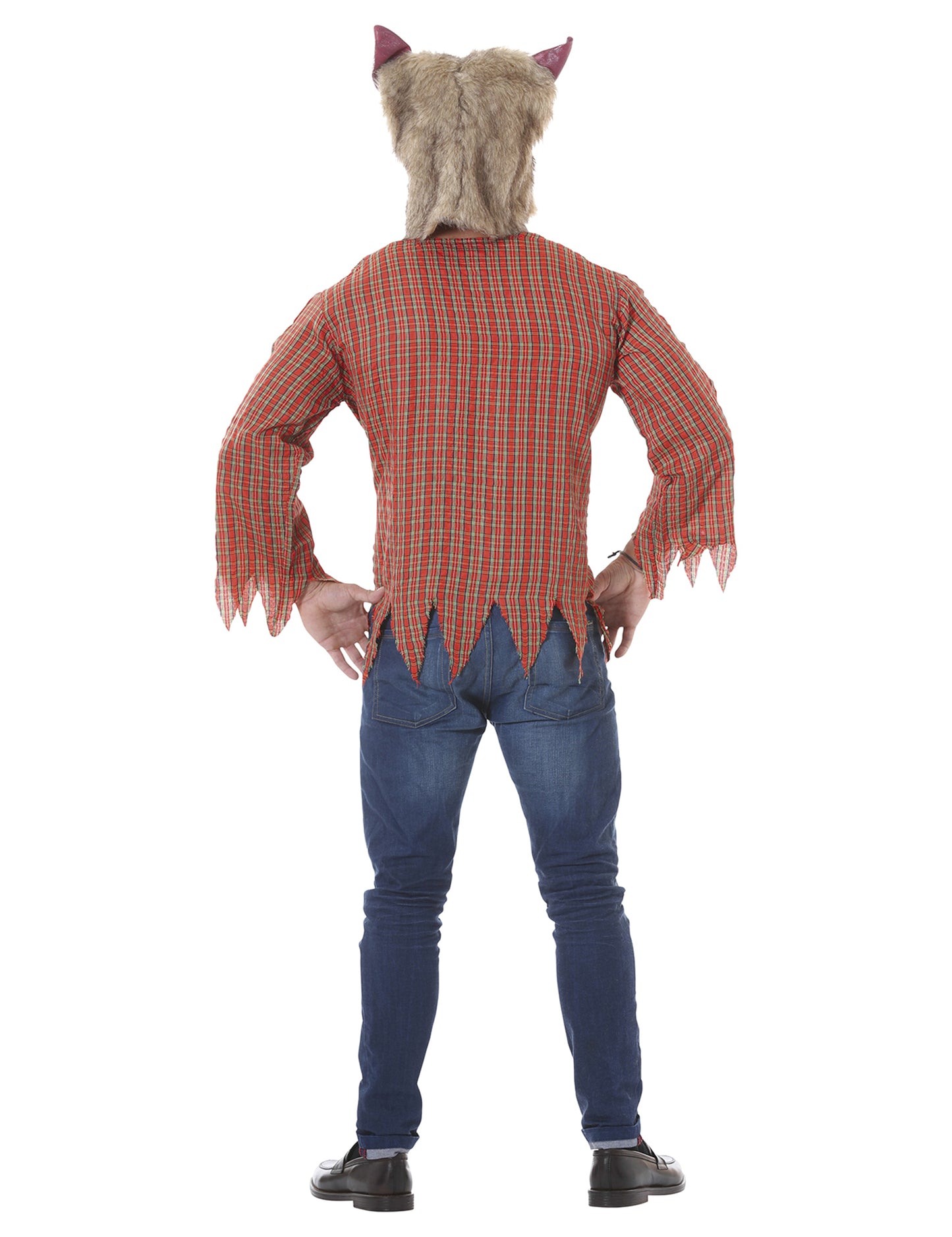 Гадно прикриване на възрастен вълк