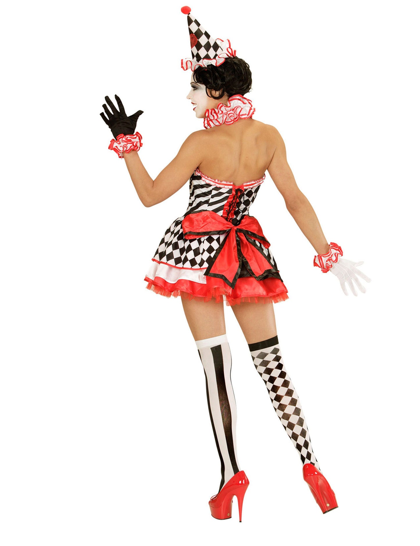 MIME маскировка за къса женска фуста