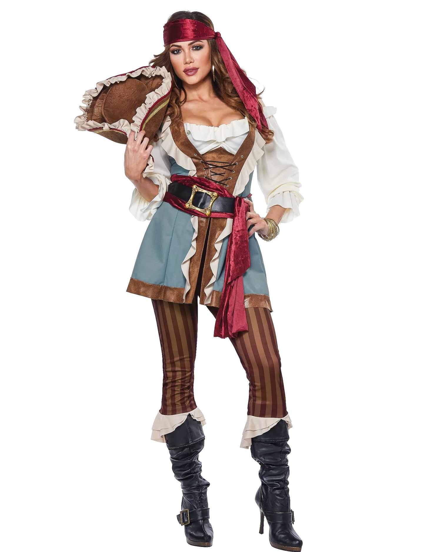 Луксозен пиратски костюм жена