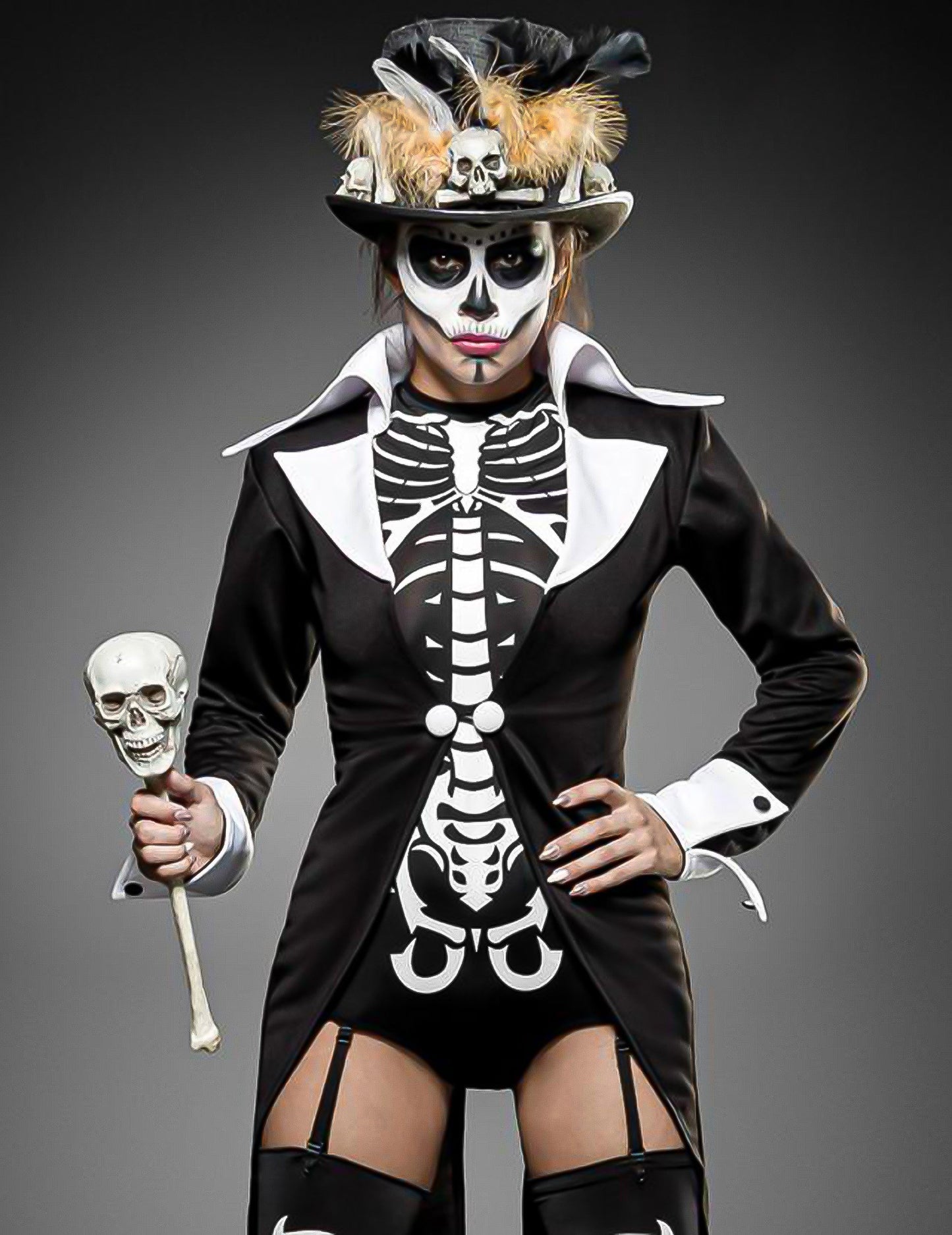 Жрица pritesse скелет секси луксозни жени