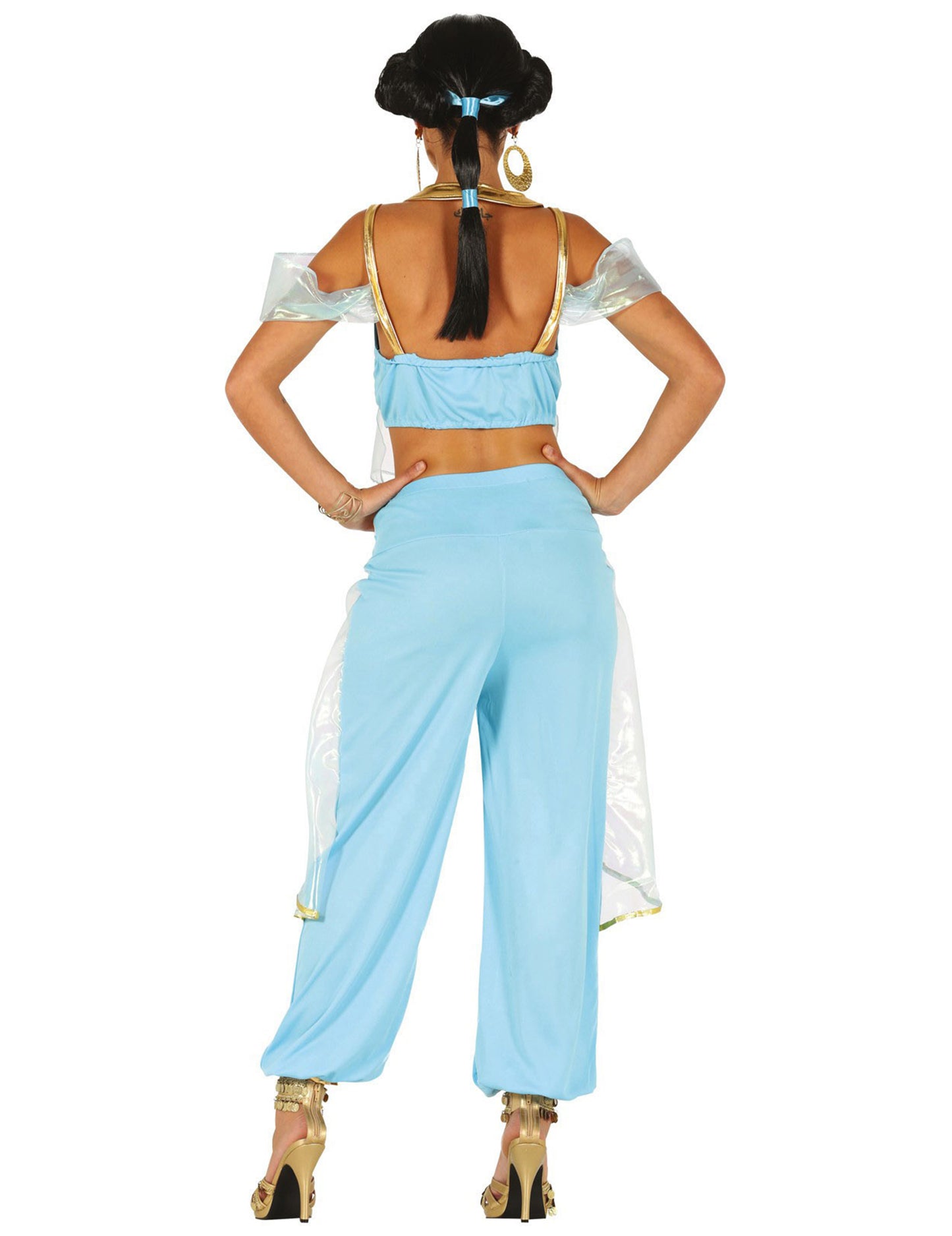 Женски костюм на синята ориенталска принцеса