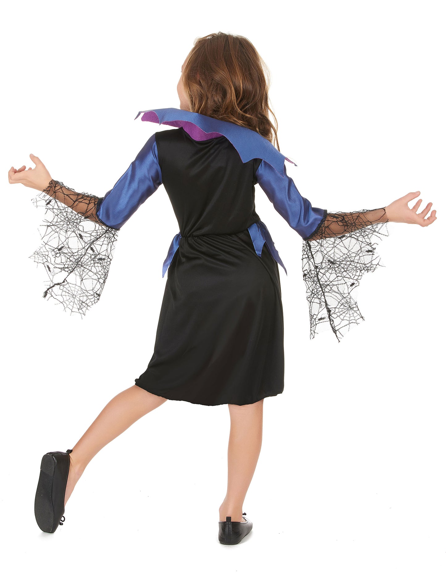 Синя костюма Queen Spider момиче