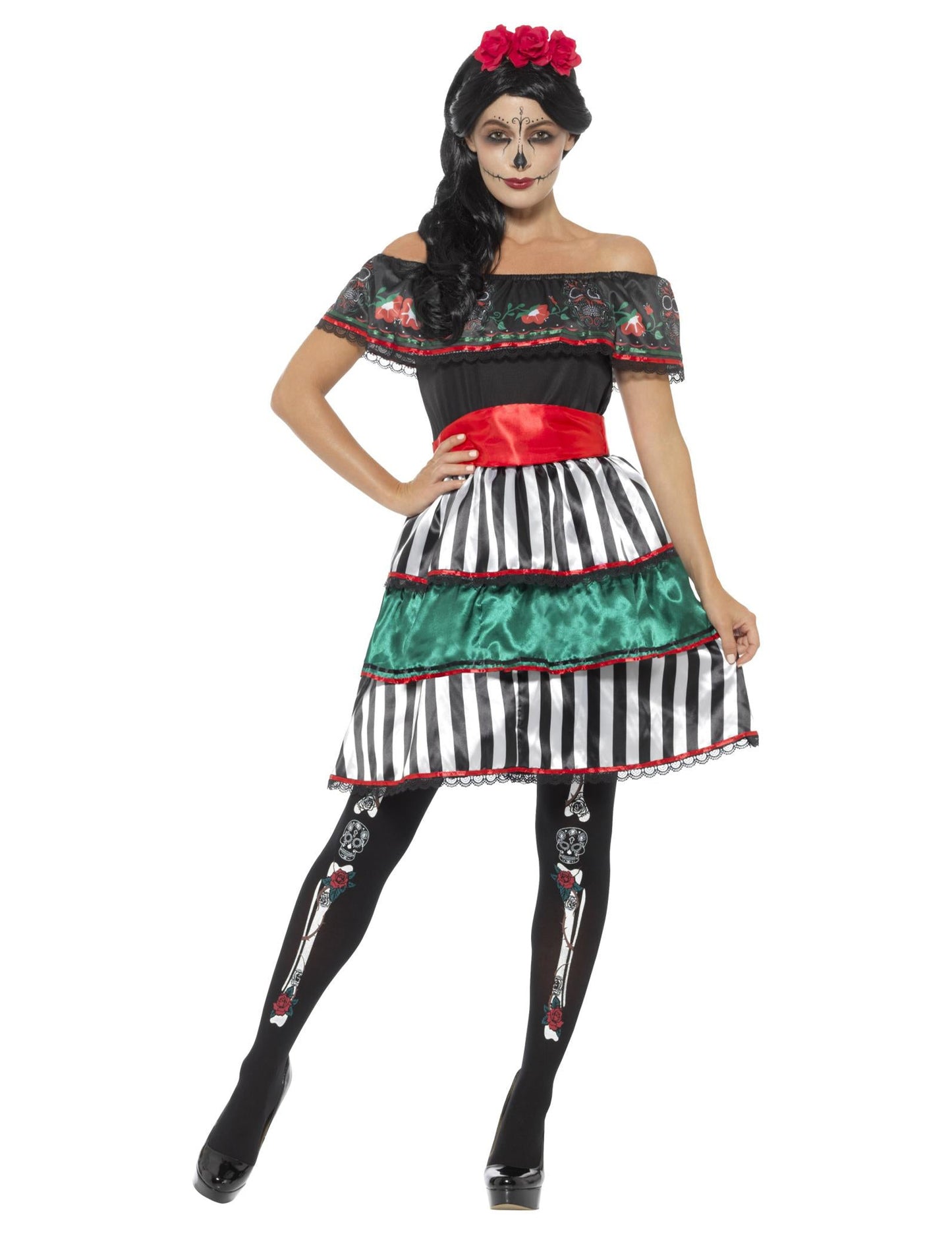 Senora Dia de los Muertos Женски костюм