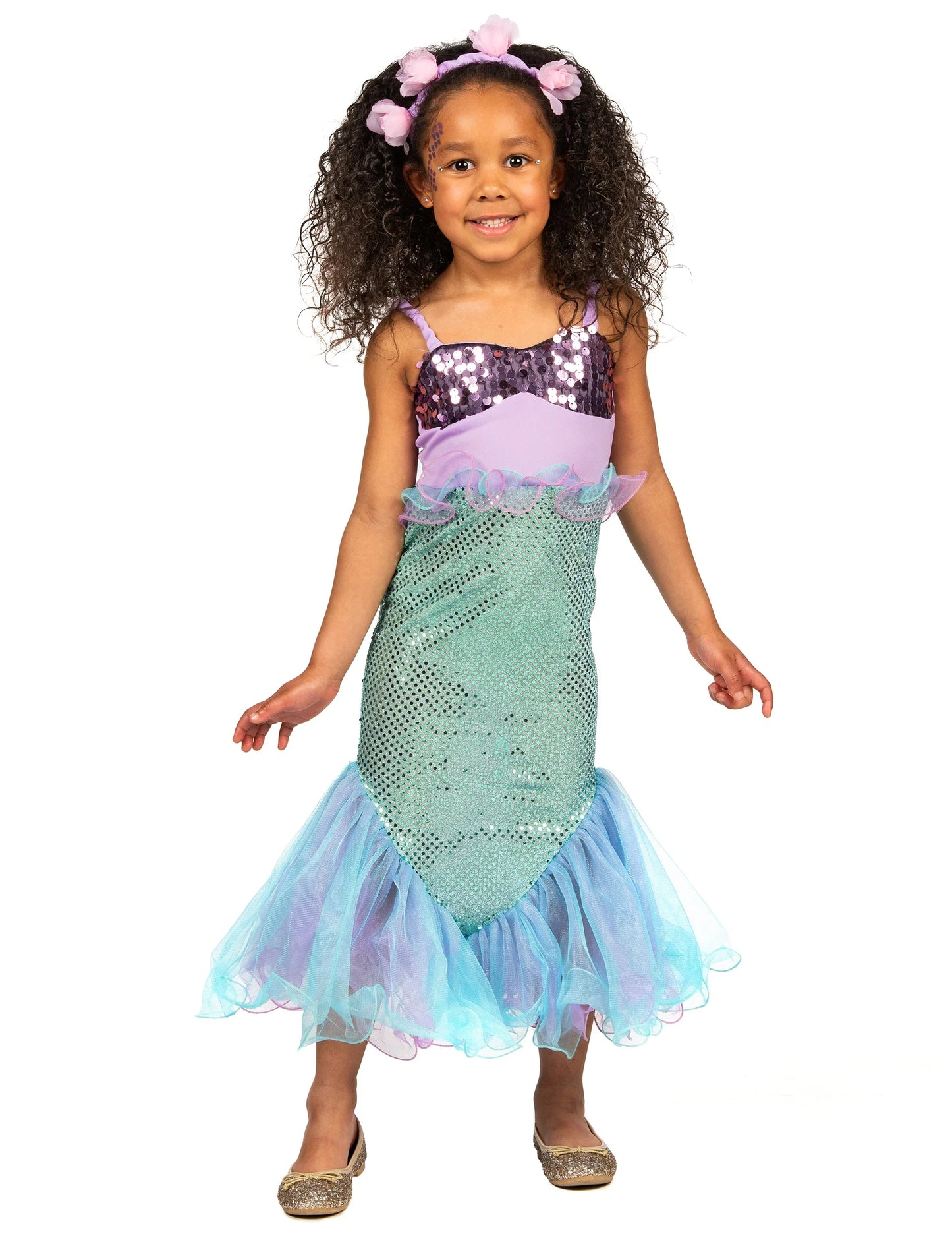 Стоени момиче сирена маскировка